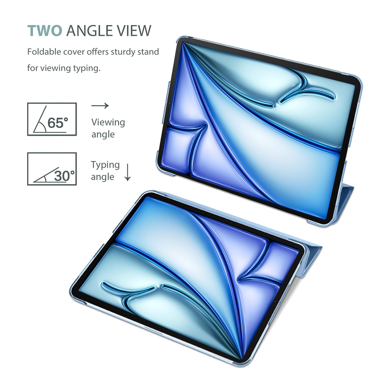 Foto 6 pulgar | Smart Case Procase Para Ipad Air De 11 Pulgadas 2025/2024/10,9 Pulgadas - Venta Internacional.