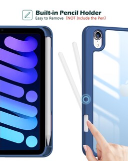 Foto 6 | Smart Case Procase Para Ipad Mini De 7.ª Y 6.ª Generación Con Soporte Para Lápices - Venta Internacional.