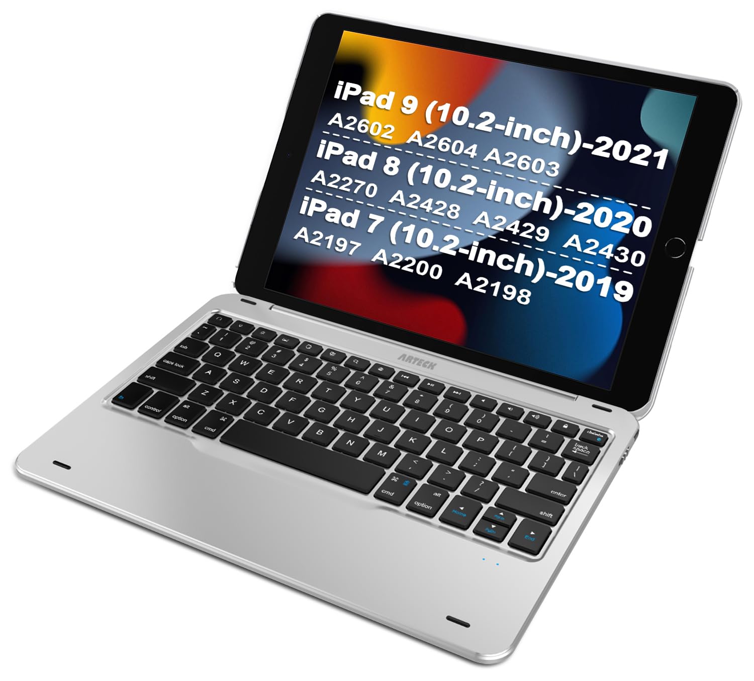 Foto 1 | Funda Con Teclado Arteck Para Ipad 9.ª Generación (10.2 Pulgadas  2021) Bluetooth - Venta Internacional.