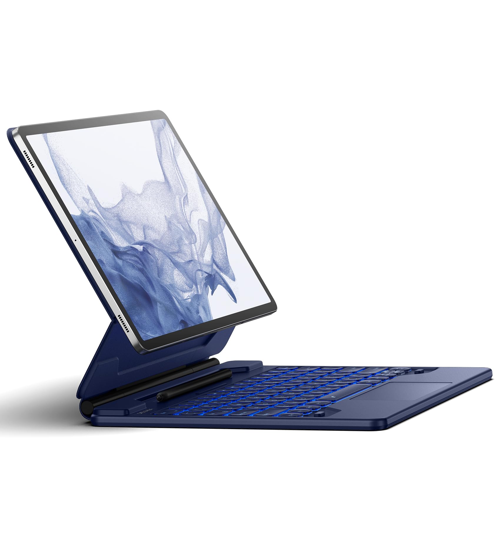 Foto 2 pulgar | Funda De Teclado Dexnor Para Samsung Galaxy Tab S10+ 12.4 Azul - Venta Internacional.