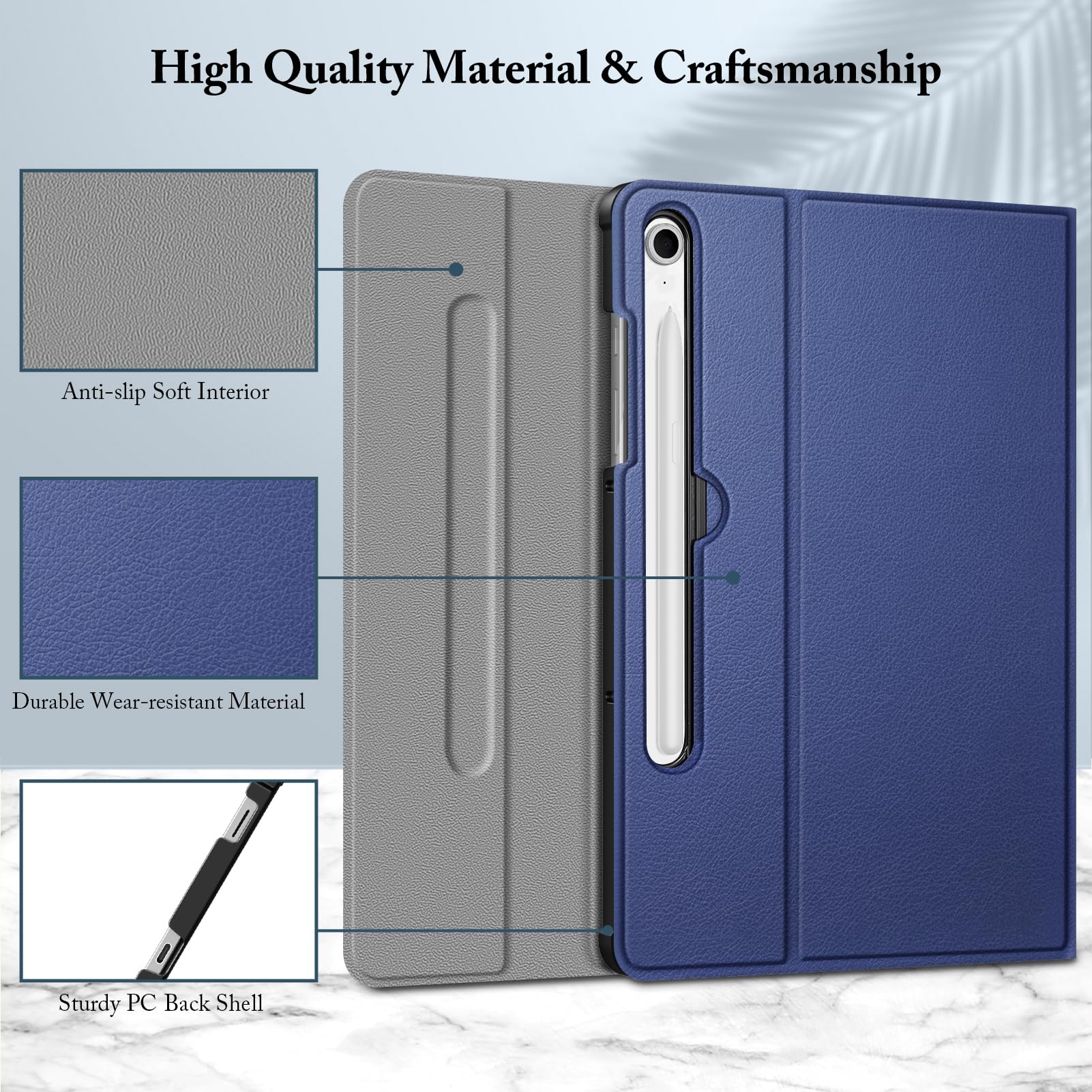 Foto 7 pulgar | Funda De Teclado Fintie Para Samsung Galaxy Tab S10 Fe/s9 Fe 5g - Venta Internacional.