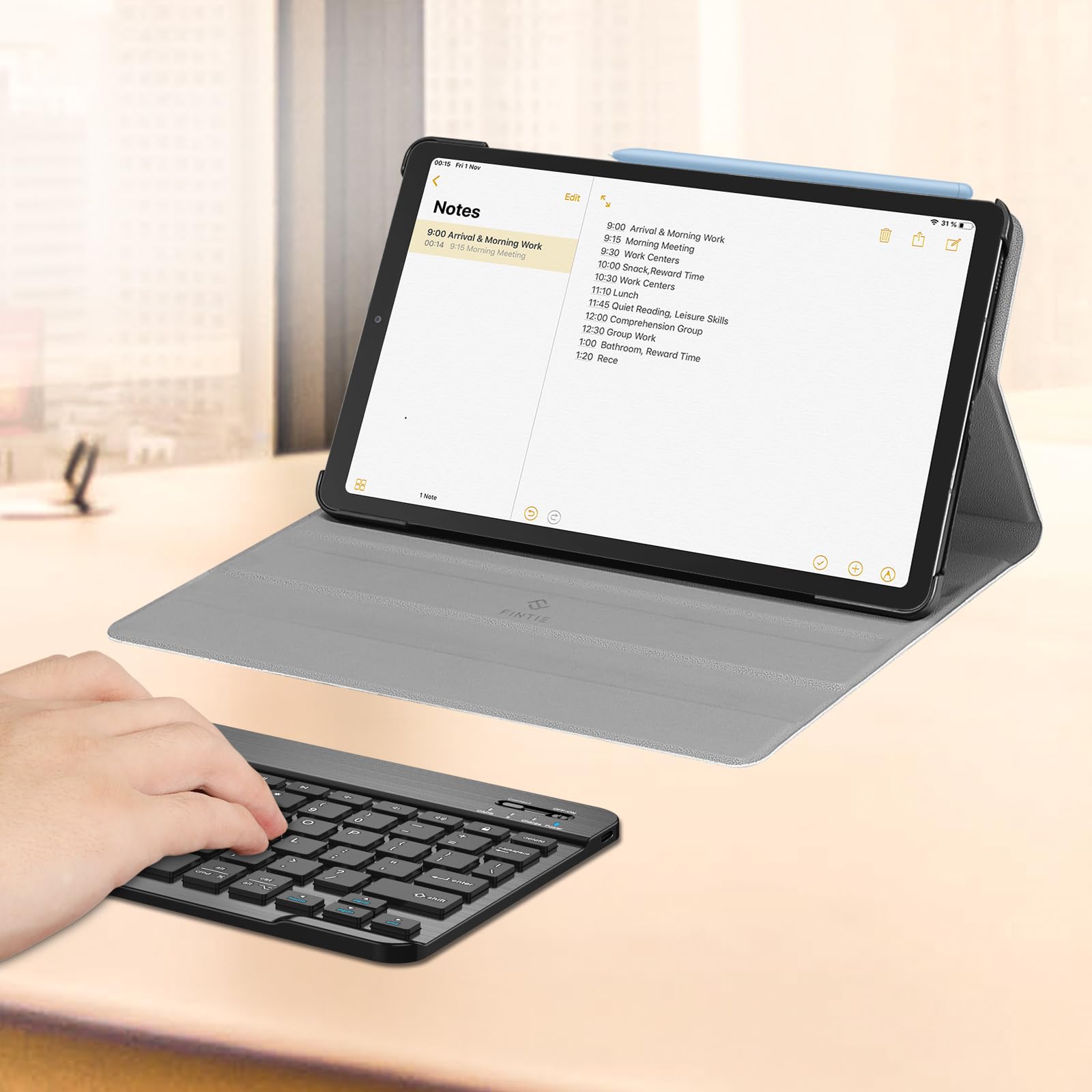 Foto 8 pulgar | Funda Con Teclado Fintie Para Samsung Galaxy Tab S6 Lite 10.4 - Venta Internacional.