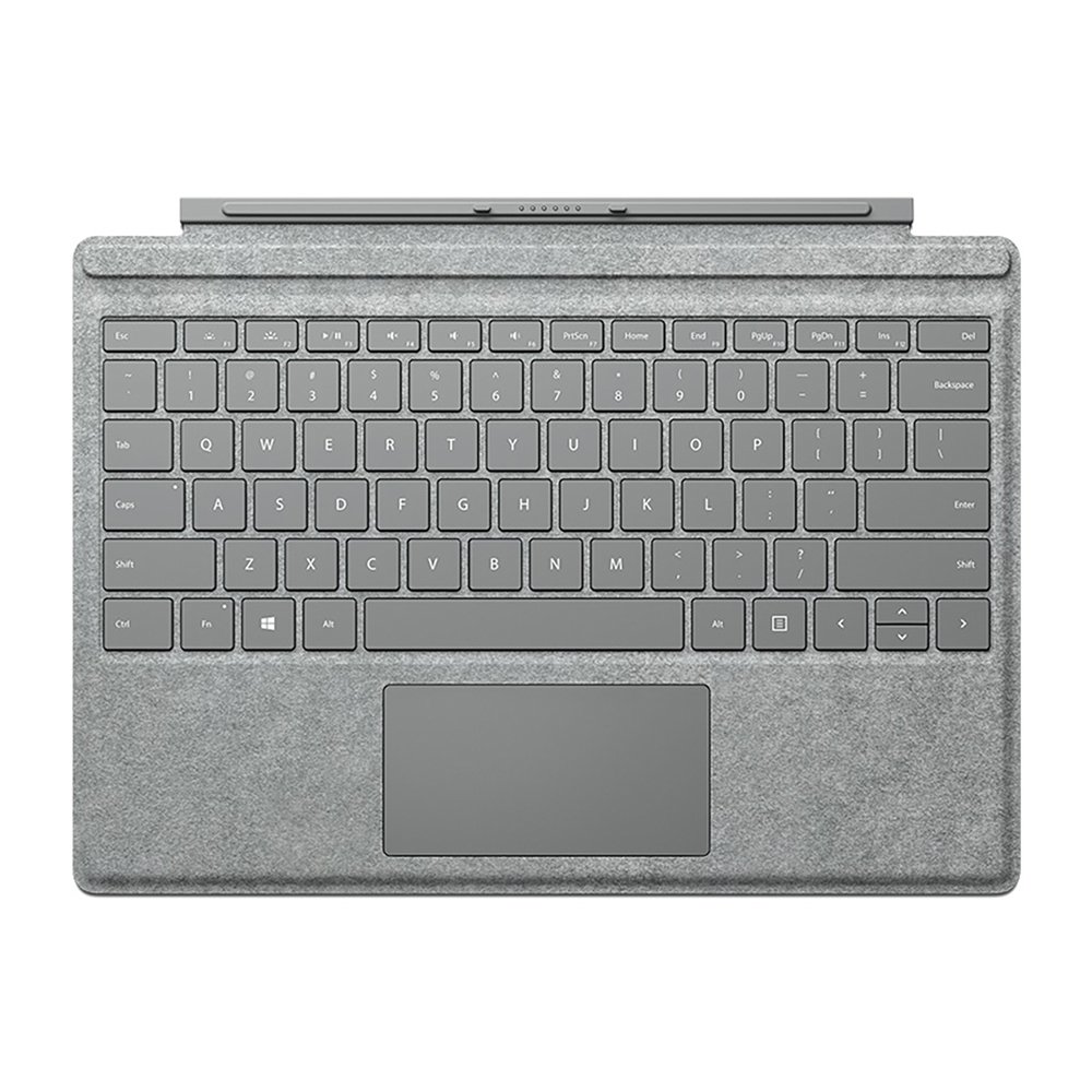Funda Con Teclado Para Microsoft Surface Pro Signature Qc7-00098  Color Gris - Venta Internacional.