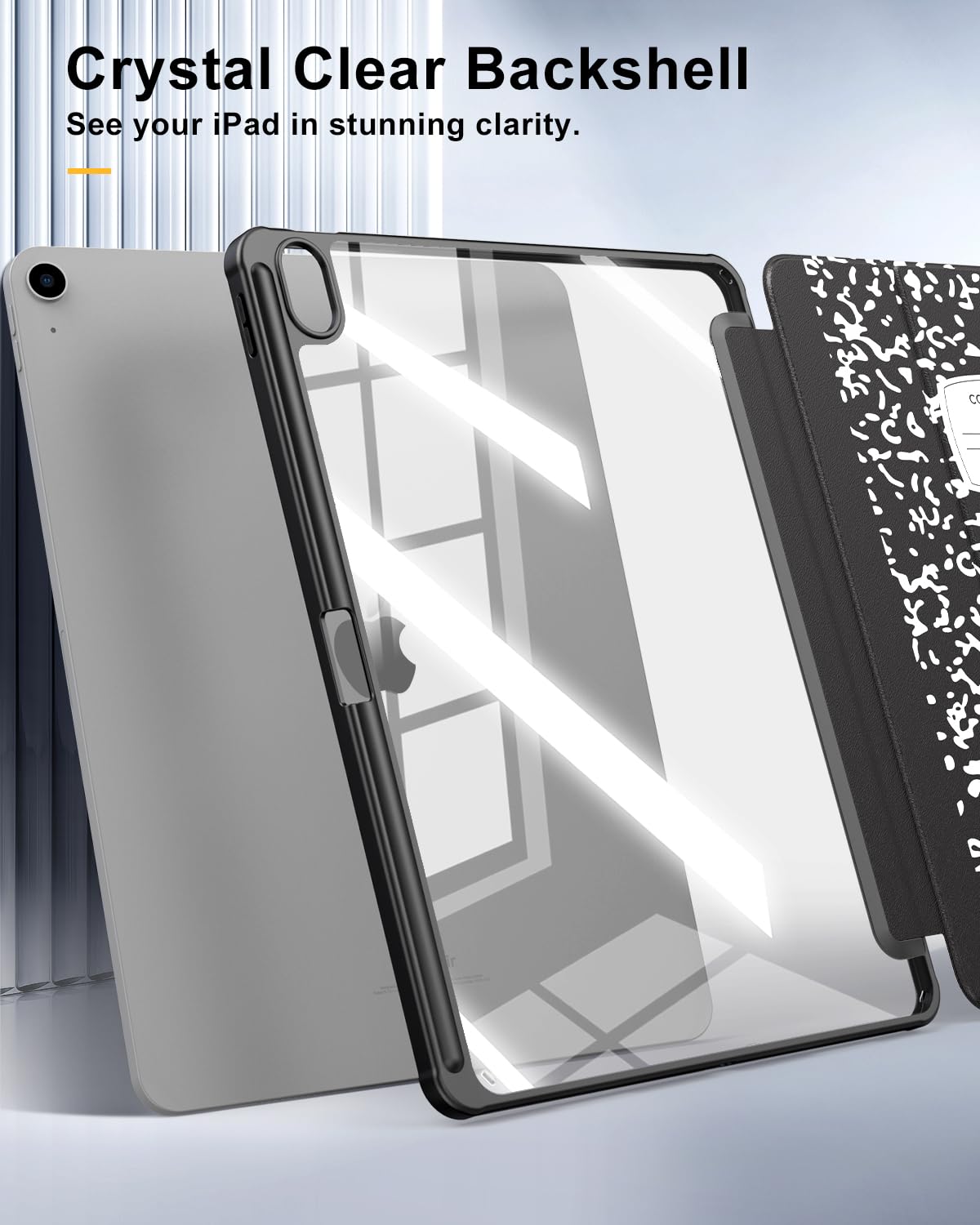 Foto 7 pulgar | Funda Timovo Para Ipad Air De 13 Pulgadas (m3/m2-2025/2024) Con Soporte Para Lápices - Venta Internacional.