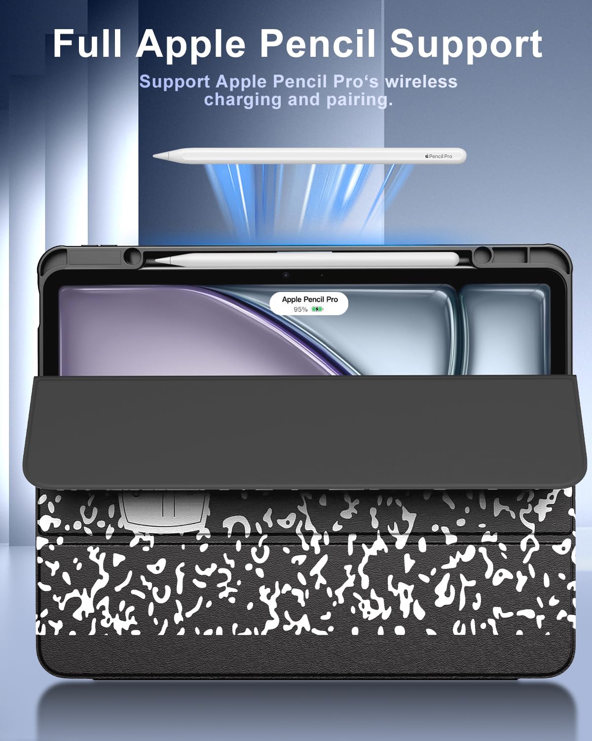 Foto 7 | Funda Timovo Para Ipad Air De 13 Pulgadas (m3/m2-2025/2024) Con Soporte Para Lápices - Venta Internacional.