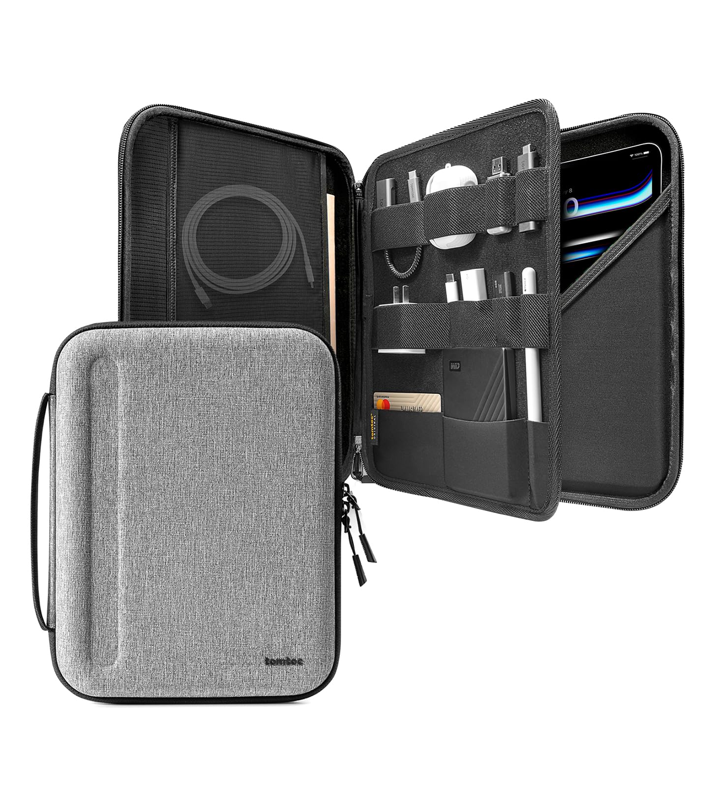 Funda Portfolio Tomtoc Para Ipad Pro 13 Pulgadas M4 2024 Y Ipad Air M2 - Venta Internacional.