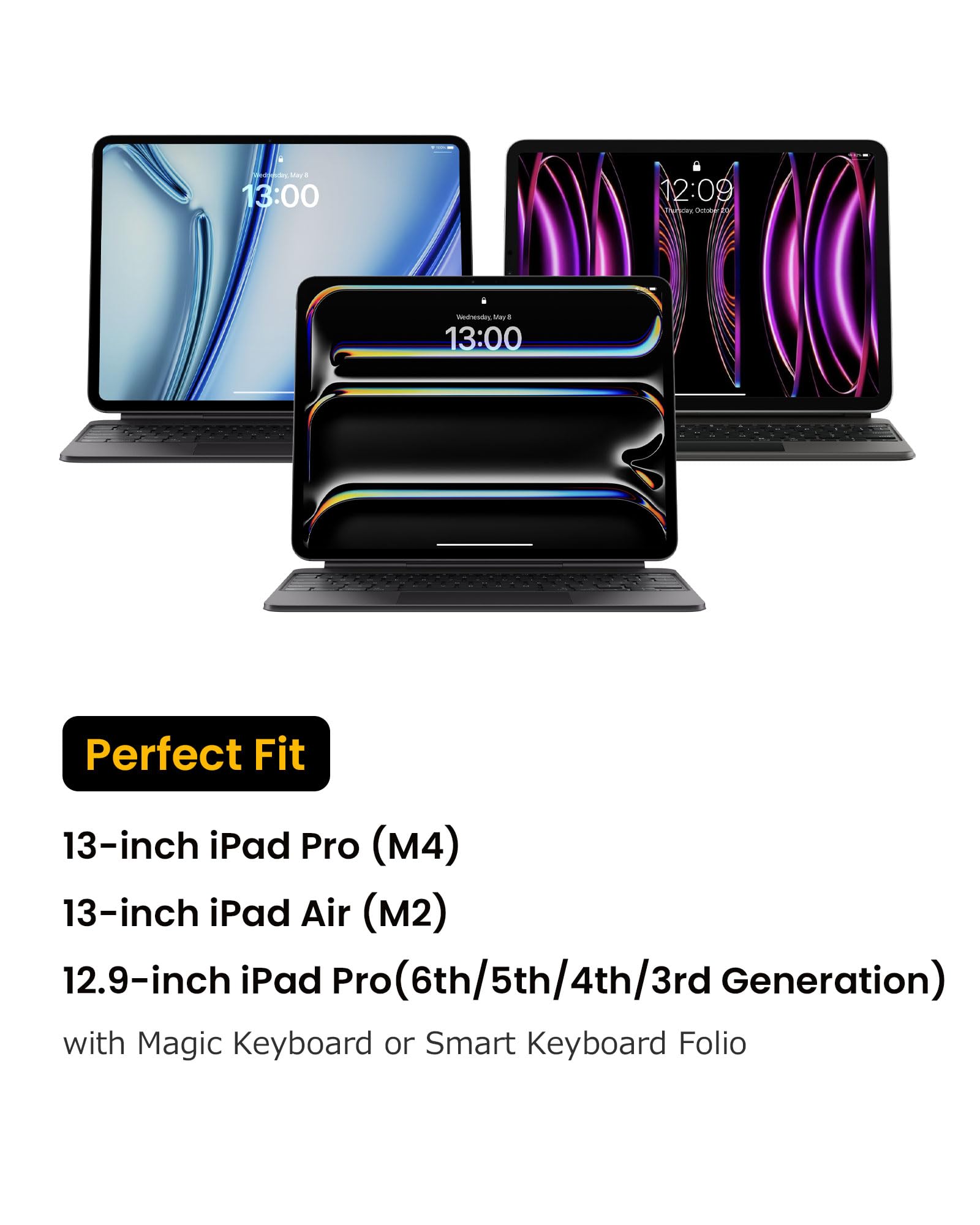 Foto 6 pulgar | Funda Portfolio Tomtoc Para Ipad Pro 13 Pulgadas M4 2024 Y Ipad Air M2 - Venta Internacional.