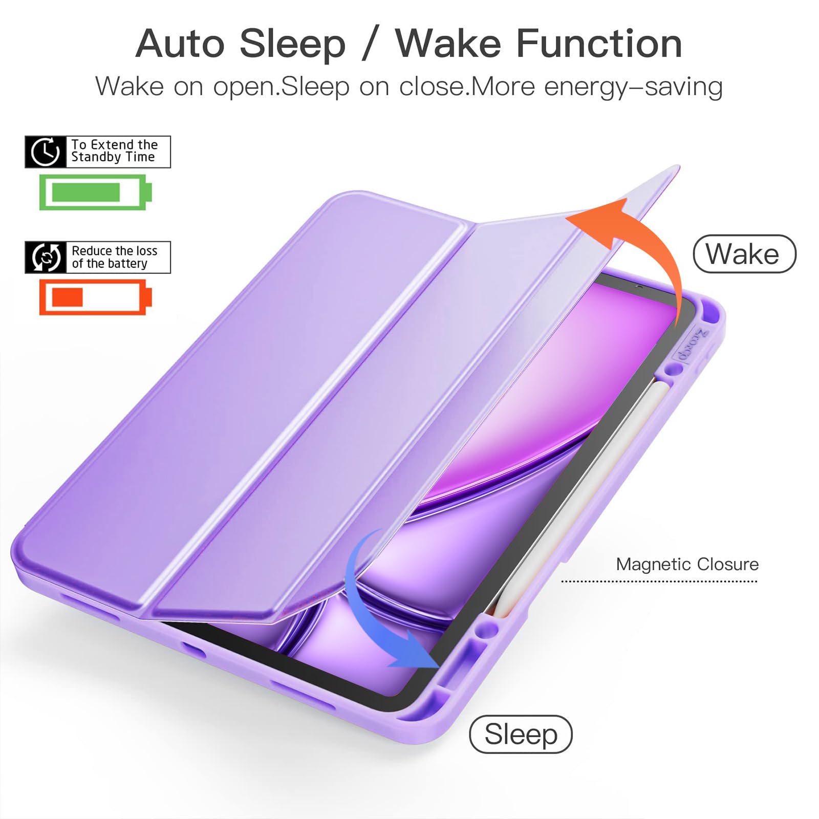 Foto 4 pulgar | Funda Ztotopcases Para Ipad Pro 12.9 3.ª Generación 2018 /ipad Air 13 - Venta Internacional.