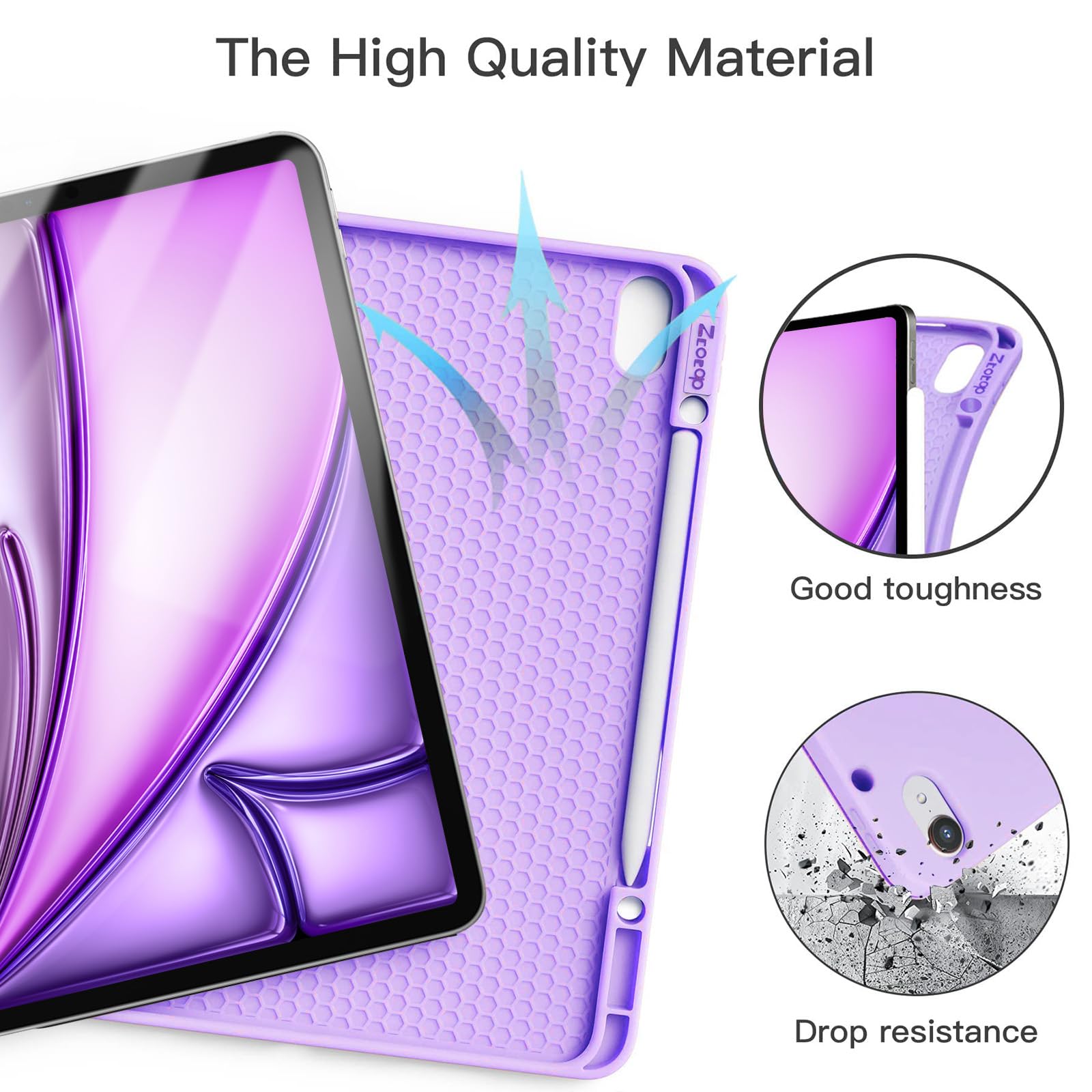 Foto 5 pulgar | Funda Ztotopcases Para Ipad Pro 12.9 3.ª Generación 2018 /ipad Air 13 - Venta Internacional.