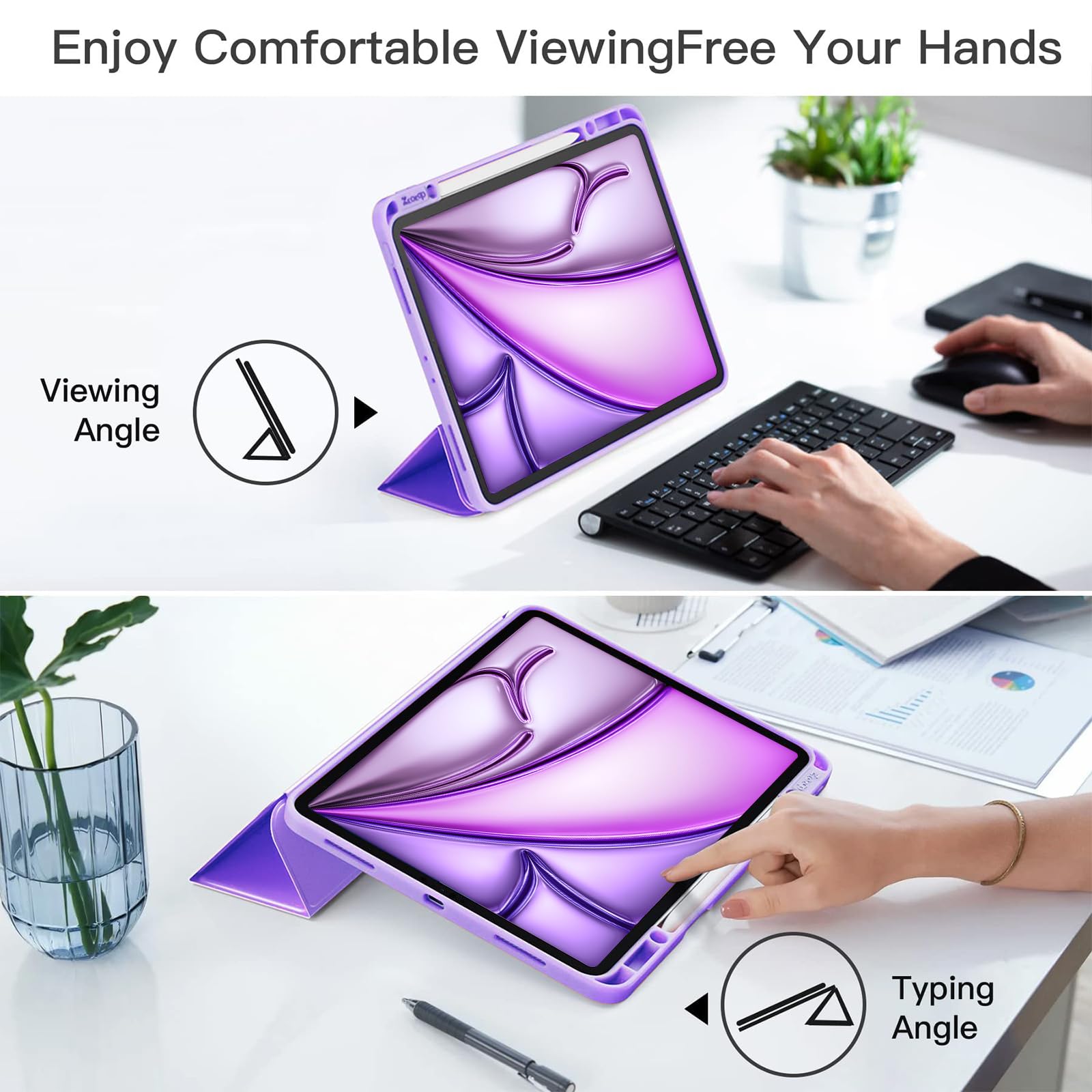 Foto 6 pulgar | Funda Ztotopcases Para Ipad Pro 12.9 3.ª Generación 2018 /ipad Air 13 - Venta Internacional.