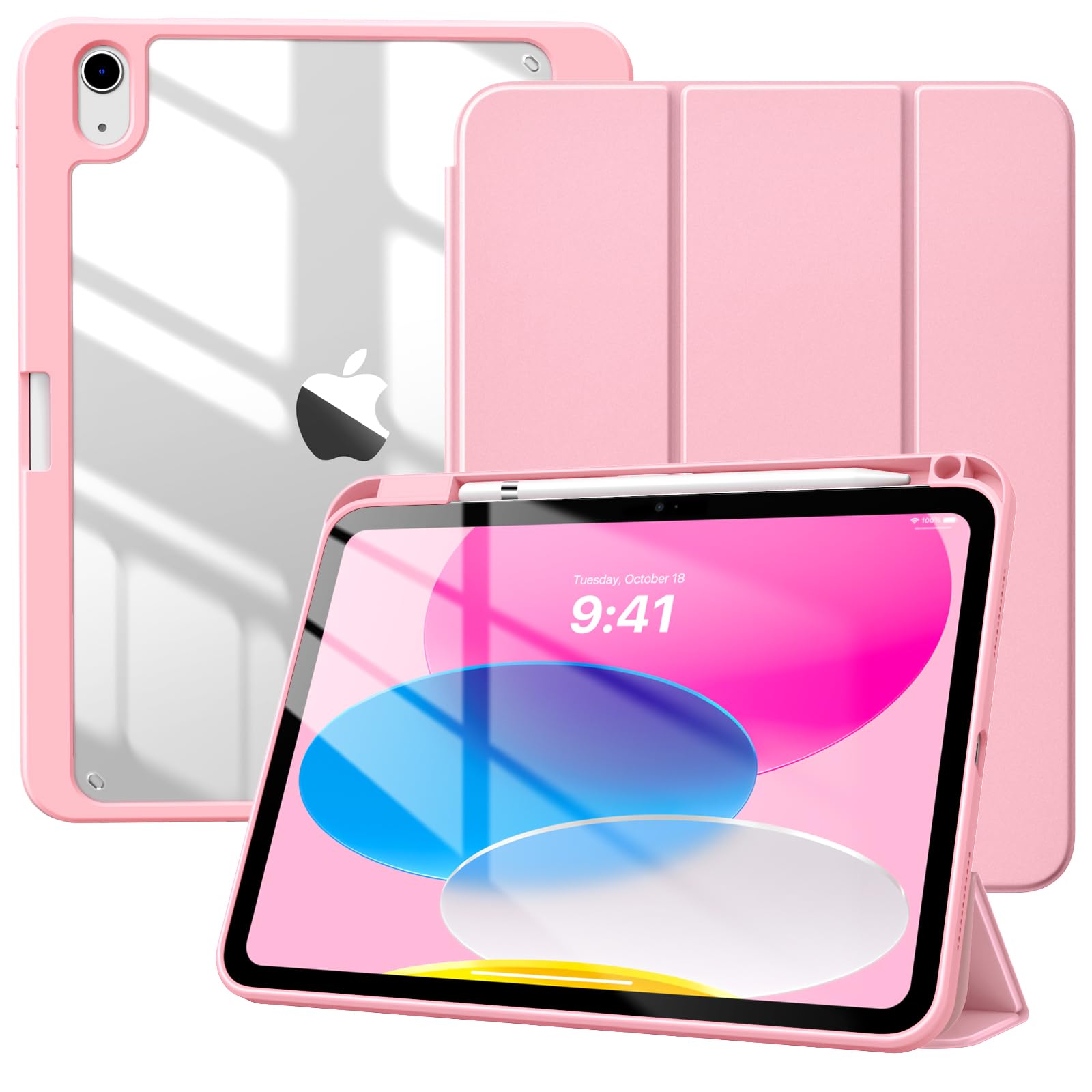 Funda Timovo Para Ipad 11.ª Generación De 11 Pulgadas 2025 Con Soporte Para Lápices  Color Rosa - Venta Internacional.