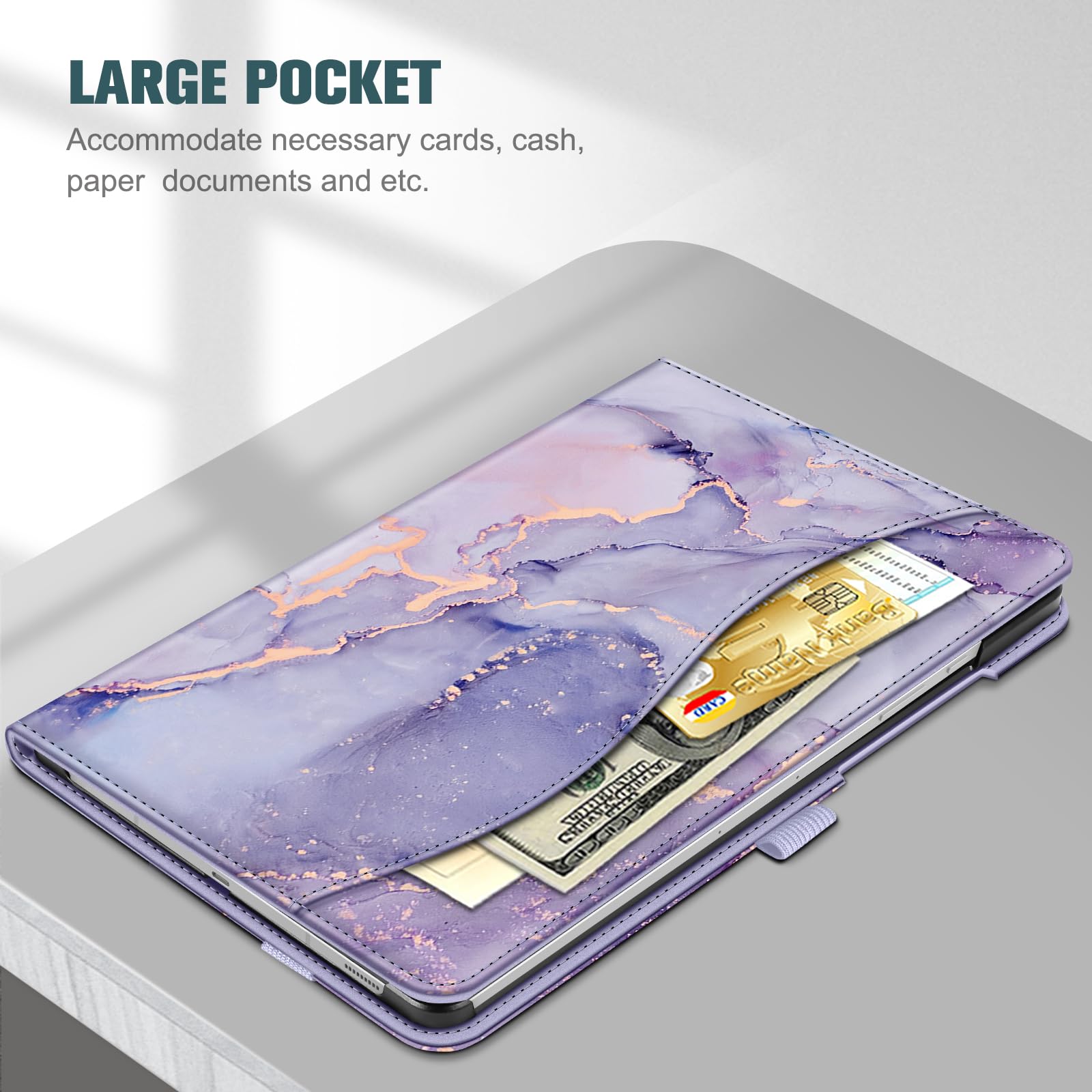Foto 7 pulgar | Funda Fintie Para Samsung Galaxy Tab S10 Fe/s9 Fe 5g De 10 9'' - Venta Internacional.
