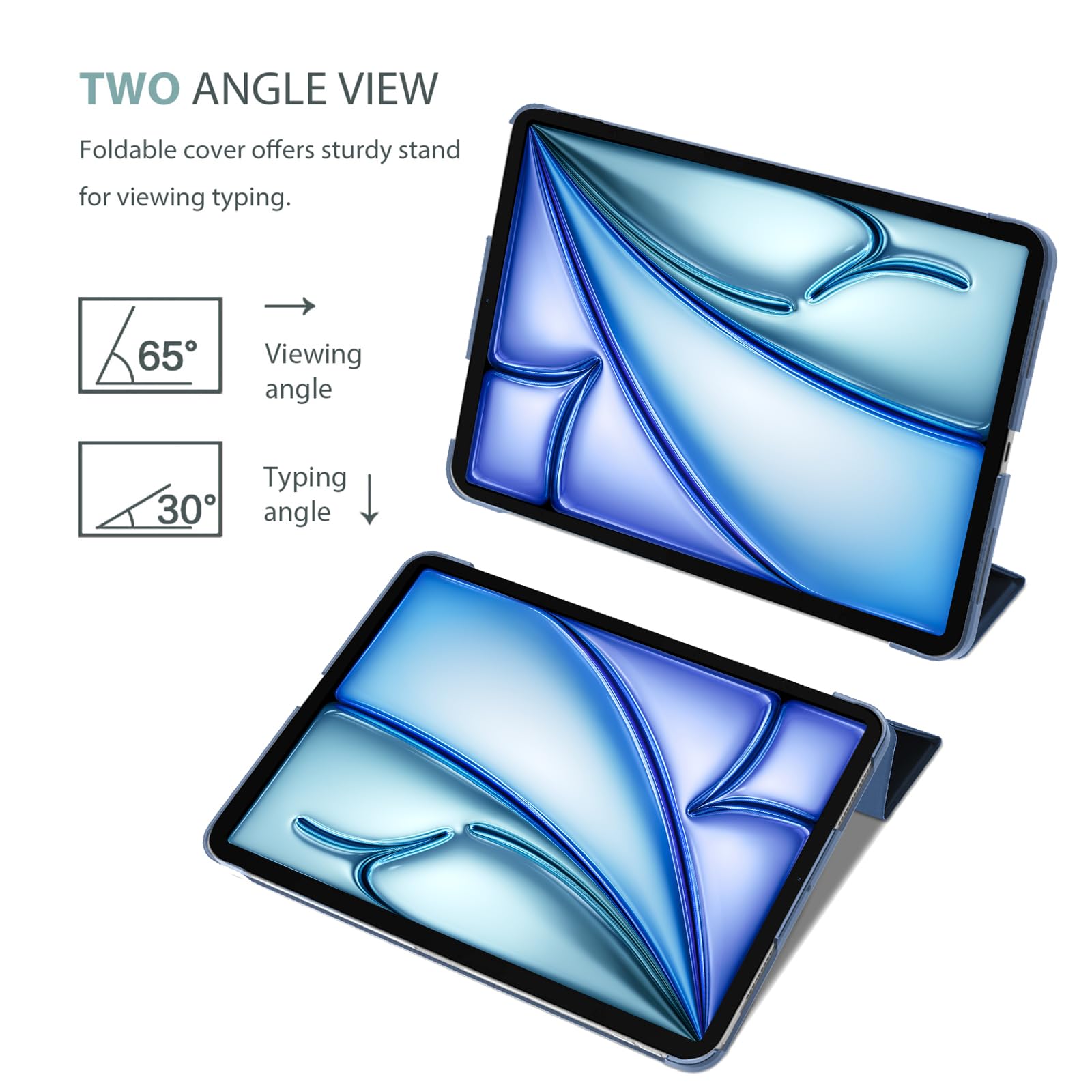 Foto 6 pulgar | Funda Inteligente Procase Para Ipad Air De 11 Pulgadas M3 M2 2025 2024 - Venta Internacional.