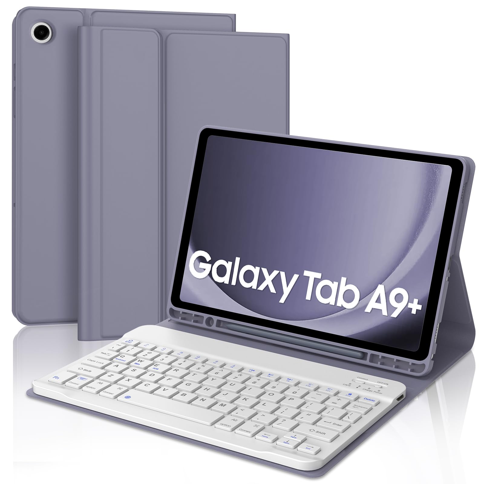 Foto 2 pulgar | Funda De Teclado Boriyuan Para Samsung Galaxy Tab A9+ 11 5g 2023 - Venta Internacional.
