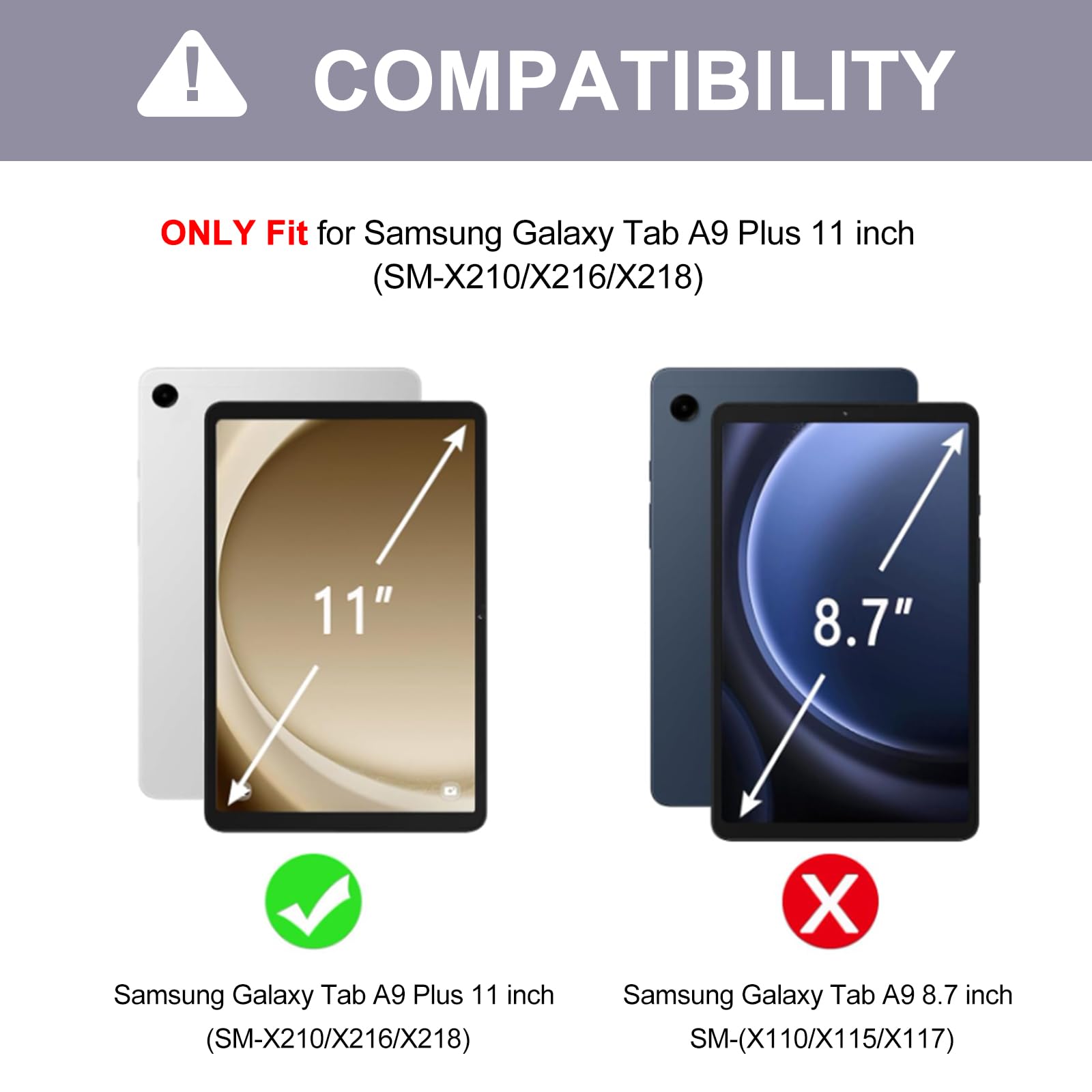 Foto 8 pulgar | Funda De Teclado Boriyuan Para Samsung Galaxy Tab A9+ 11 5g 2023 - Venta Internacional.