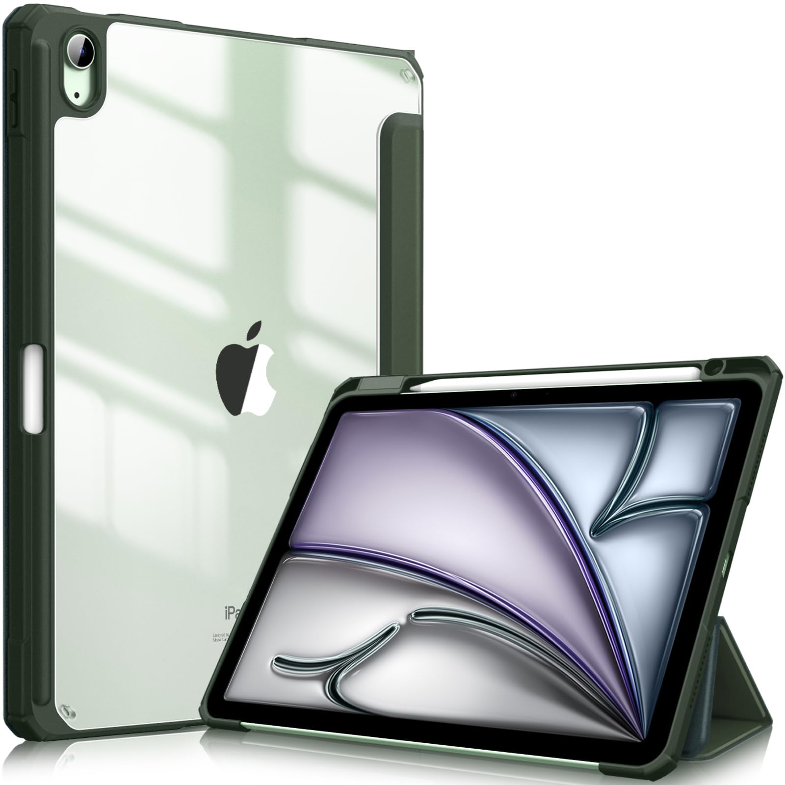 Foto 2 pulgar | Funda Fintie Hybrid Slim Para Ipad Air De 11 Pulgadas M3 (2025) /m2 (2024) - Venta Internacional.