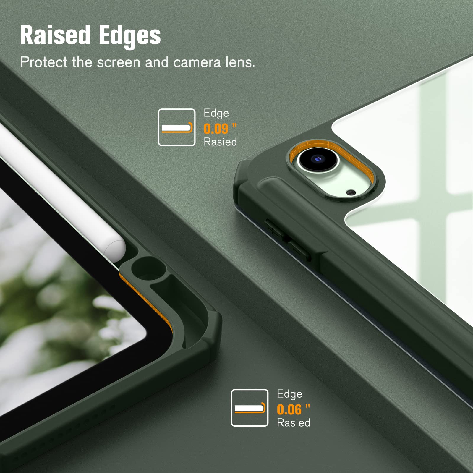 Foto 8 pulgar | Funda Fintie Hybrid Slim Para Ipad Air De 11 Pulgadas M3 (2025) /m2 (2024) - Venta Internacional.