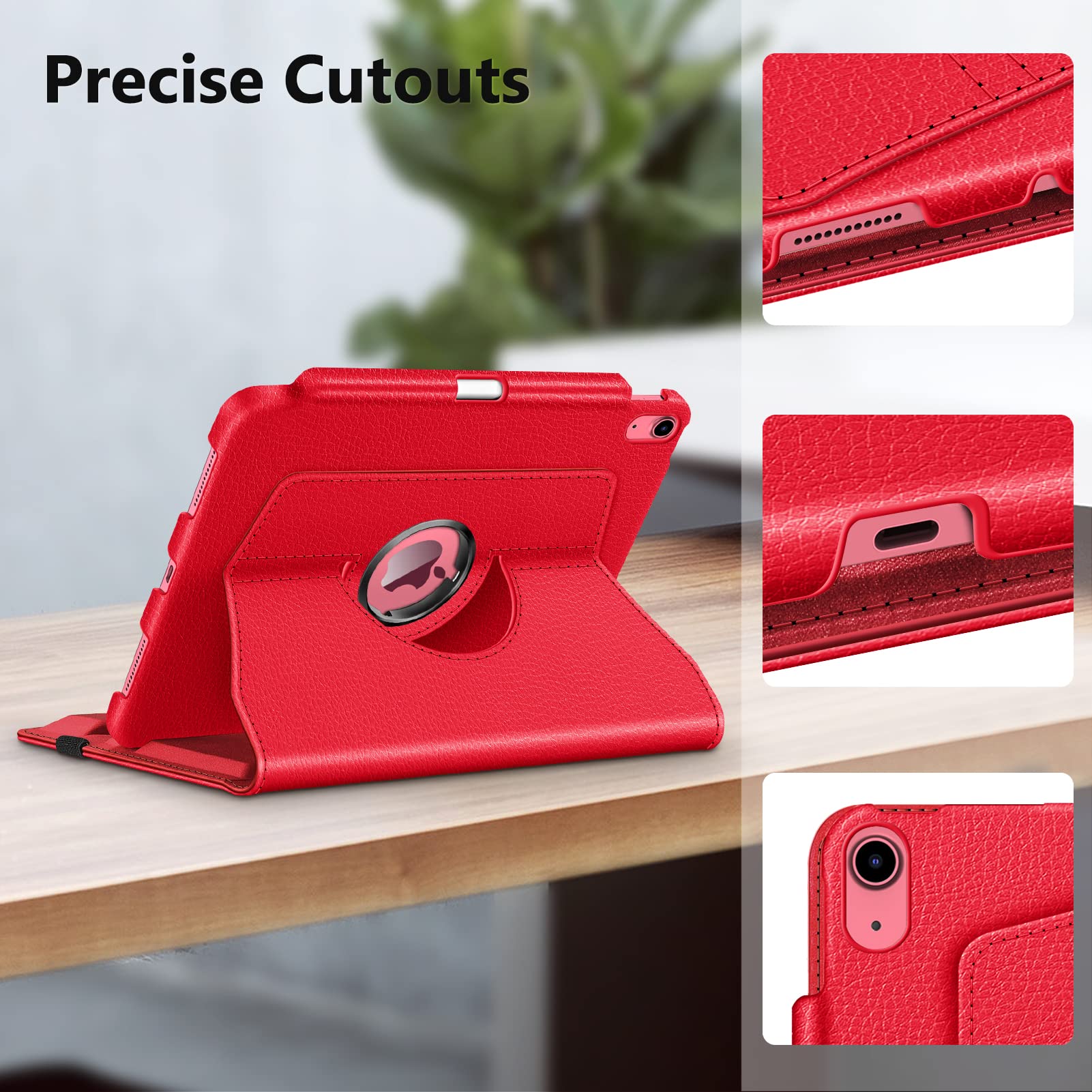 Foto 6 | Funda Giratoria Fintie Para Ipad 11.ª Generación 11 Pulgadas Y 10.ª Generación 10.9 Pulgadas - Venta Internacional.