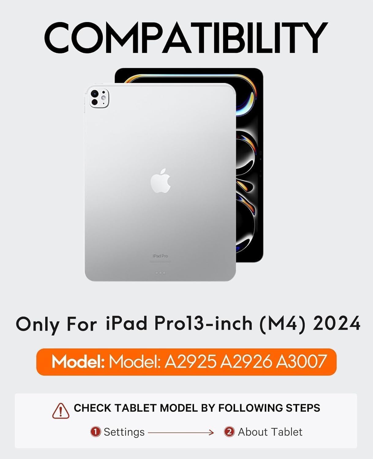 Foto 3 pulgar | Funda Con Teclado Chesona Para Ipad Pro 13 2024 Con Panel Táctil Rosa - Venta Internacional.