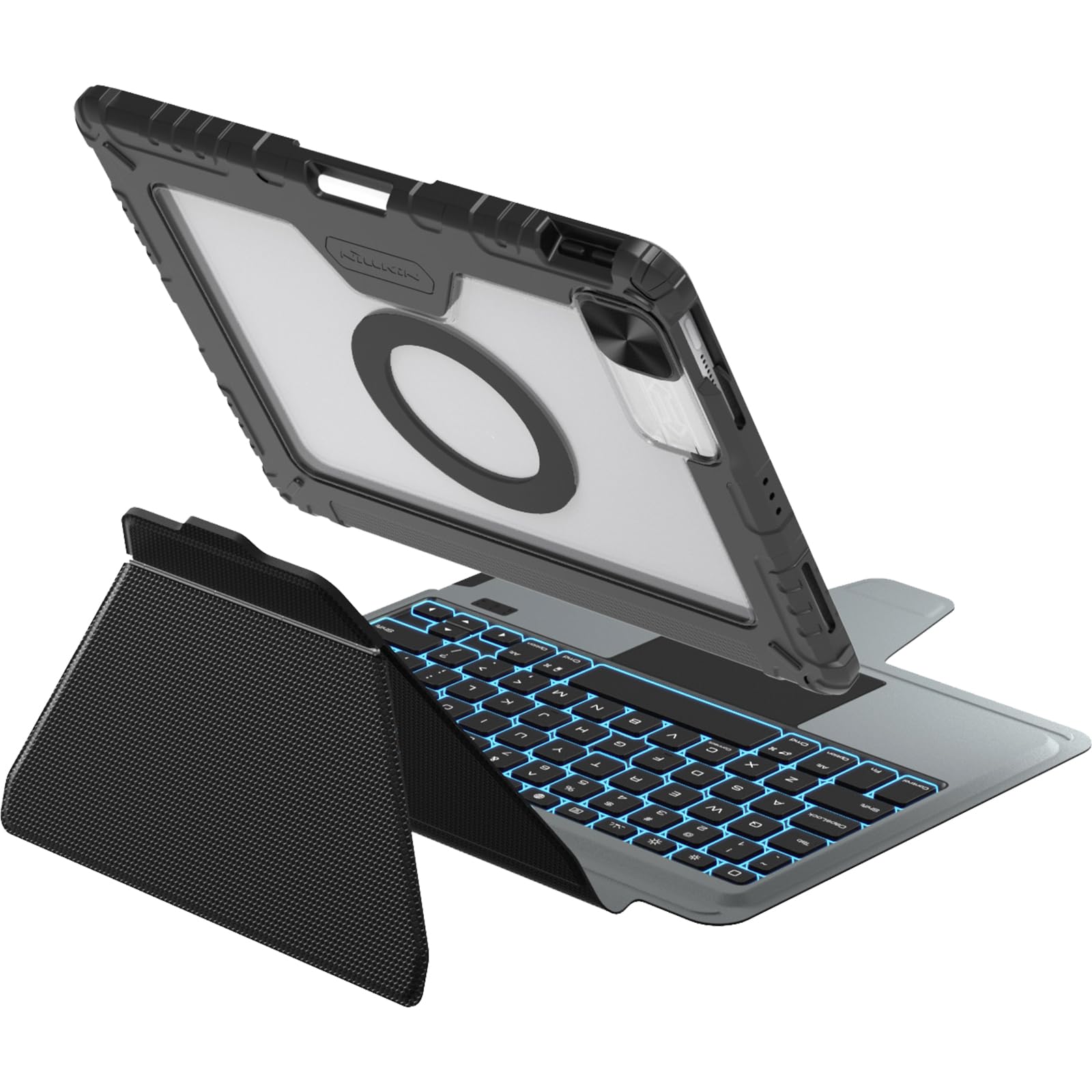 Funda Con Teclado Nillkin Magic Para Ipad Pro 12.9 6th Gen - Venta Internacional.