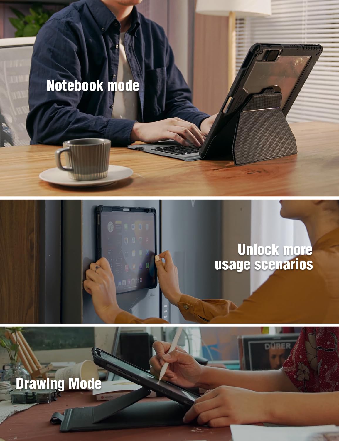 Foto 7 pulgar | Funda Con Teclado Nillkin Magic Para Ipad Pro 12.9 6th Gen - Venta Internacional.
