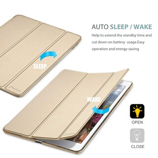 Foto 7 | Funda Procase Smart Para Ipad De 9 7 Pulgadas (6.ª Y 5.ª Generación 2018 Y 2017) Color Dorado - Venta Internacional.