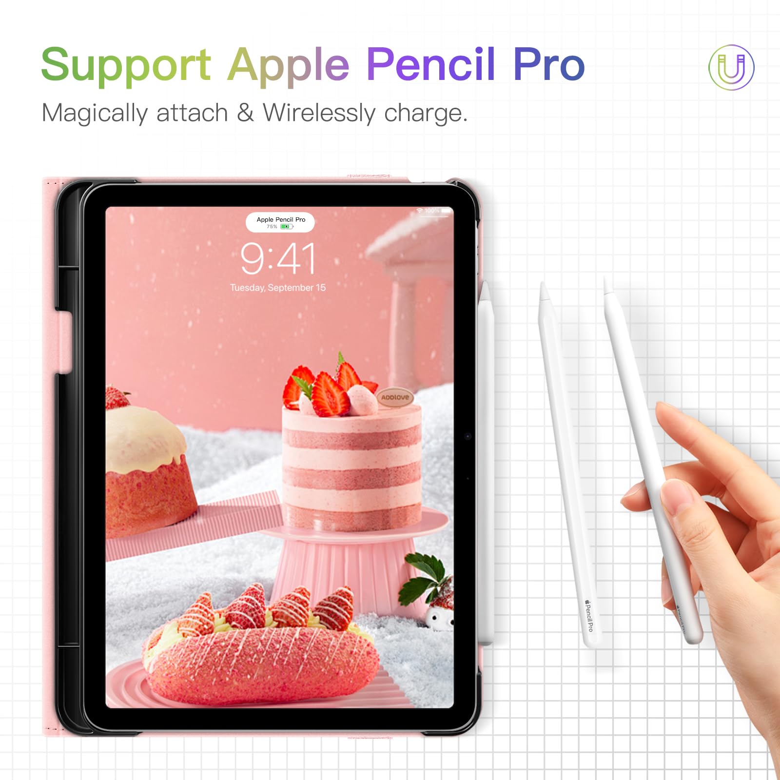 Foto 7 pulgar | Funda Fintie Para Ipad Air De 11 Pulgadas M3 (2025) /m2 (2024) - Venta Internacional.