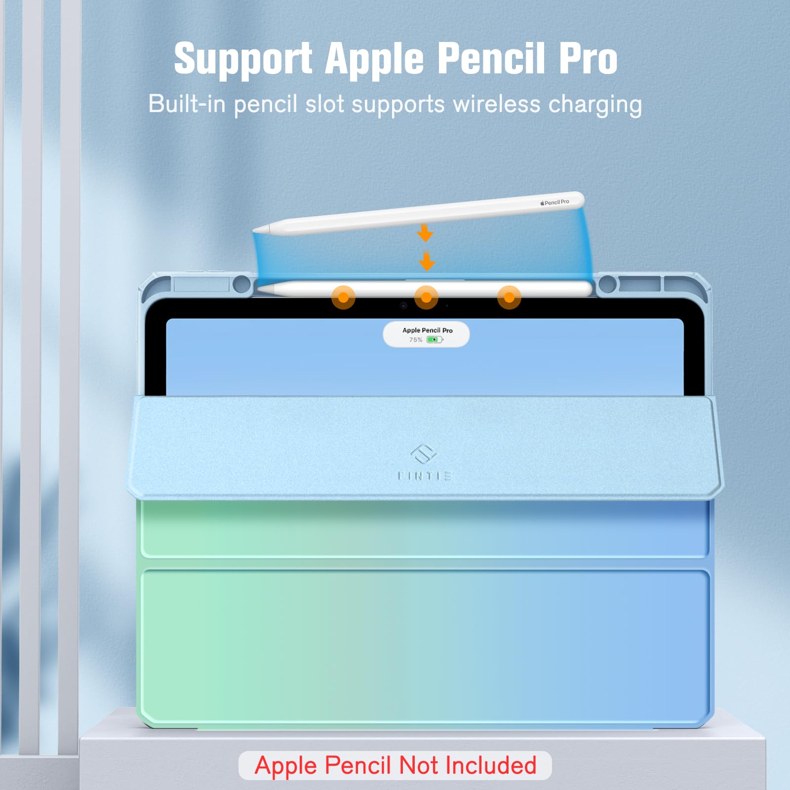 Foto 7 pulgar | Funda Fintie Hybrid Slim Para Ipad Air De 13 Pulgadas (m3) 2025 - Venta Internacional.
