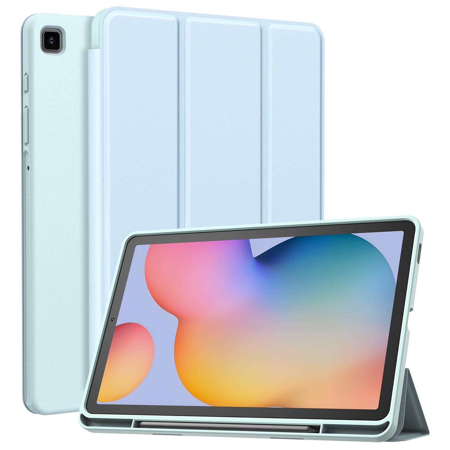 Funda Ztotopcases Para Samsung Galaxy Tab S6 Lite 10.4  Color Azul Claro - Venta Internacional.