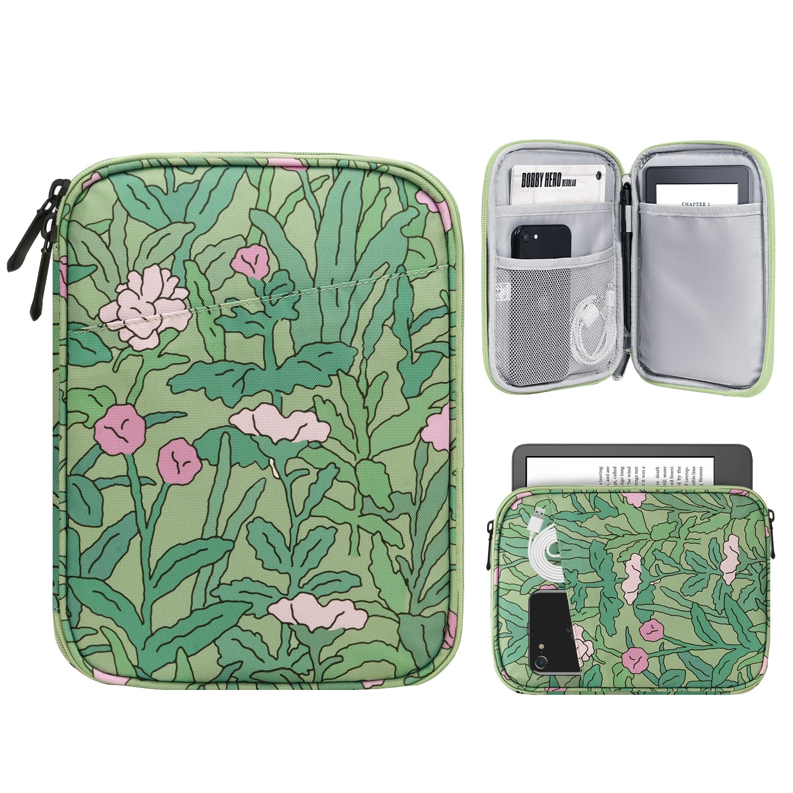 Funda Para Tablet Timovo Para Kindle Paperwhite De 6 A 7 Pulgadas  Color Verde - Venta Internacional.