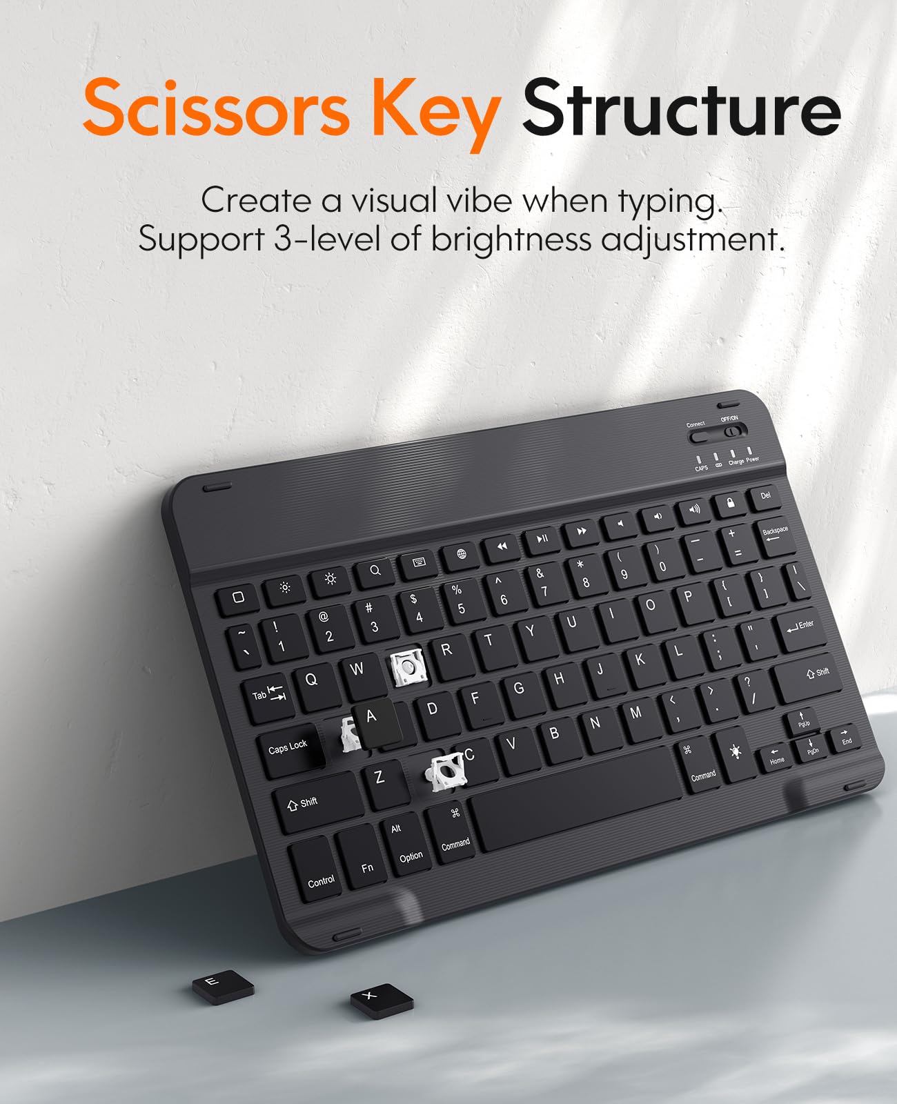 Foto 8 pulgar | Funda De Teclado Chesona Para Samsung Galaxy Tab S9 Fe 10.9 - Venta Internacional.