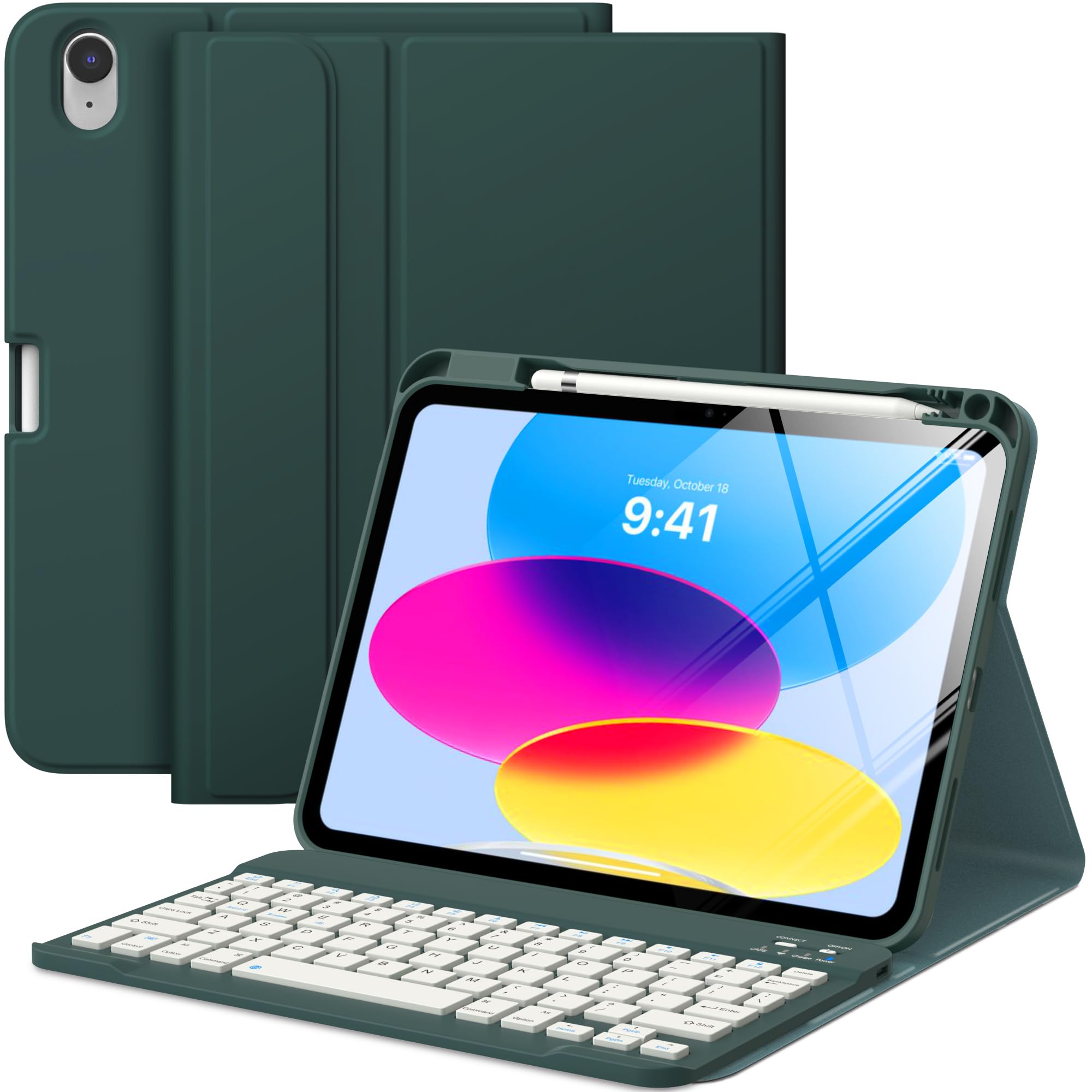 Foto 1 | Funda Con Teclado Moko Para Ipad 11th Gen 11 Pulgadas 2025 - Venta Internacional.