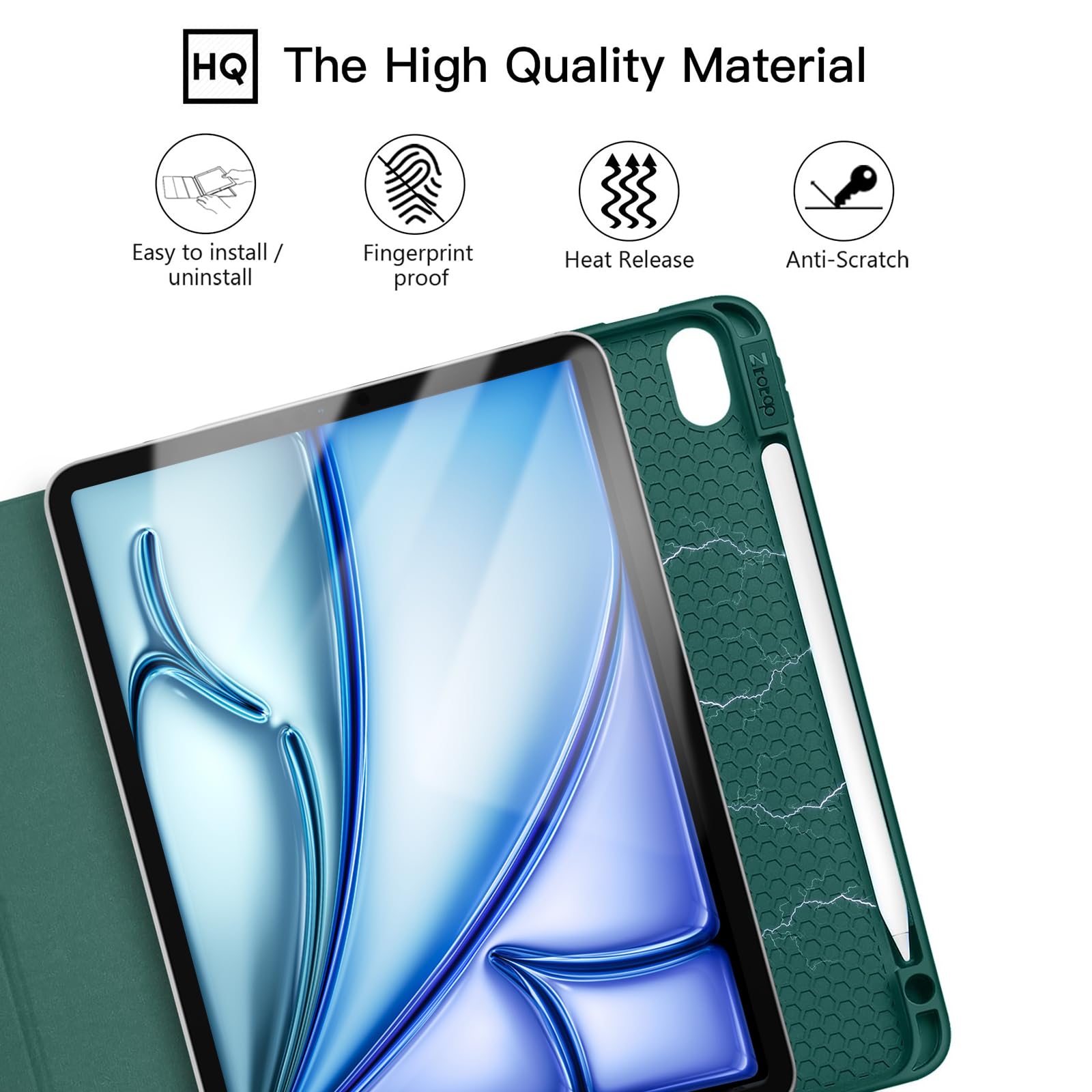 Foto 6 pulgar | Funda Ztotopfundas Para Ipad Air De 11 Pulgadas Y Ipad Pro De 11 Pulgadas - Venta Internacional.