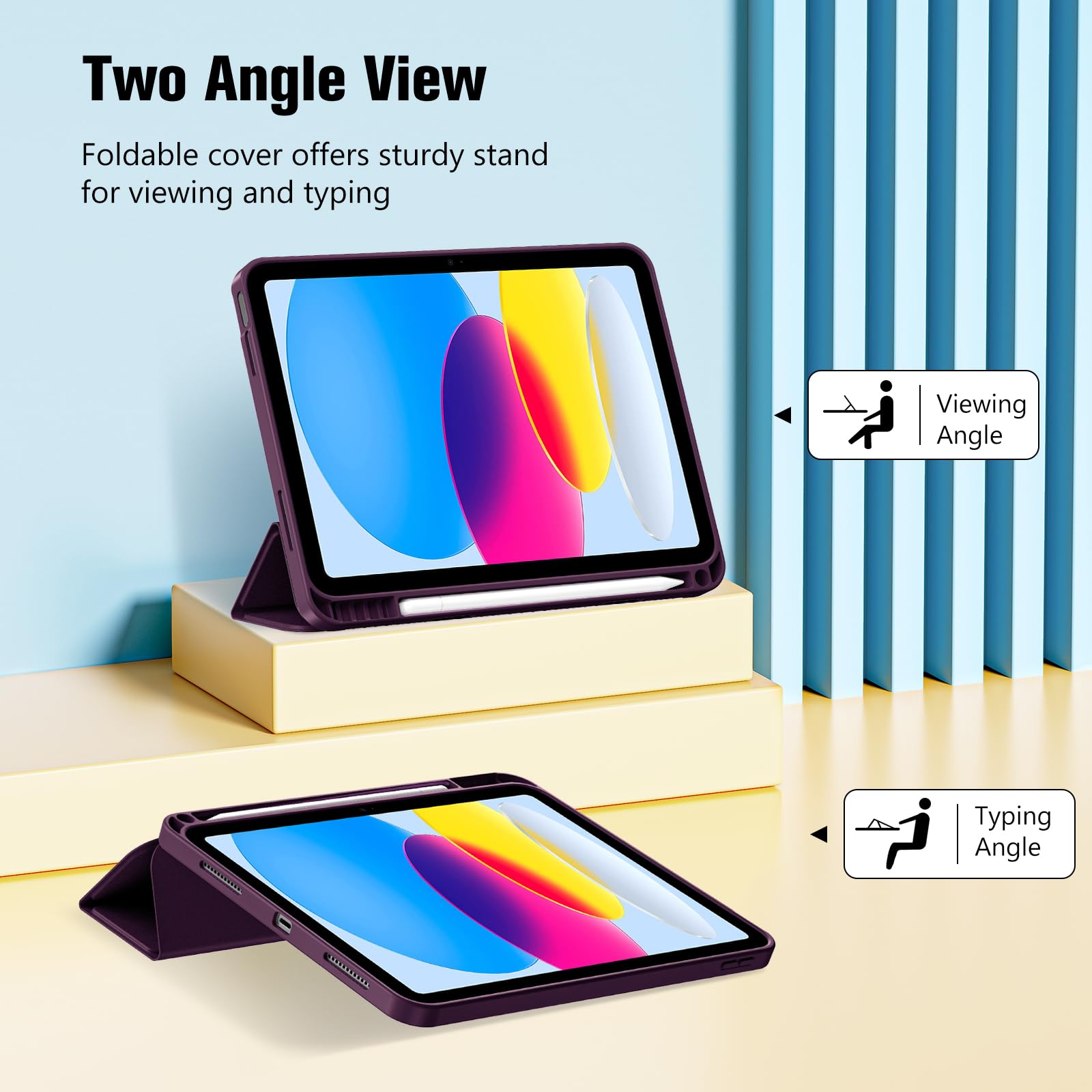 Foto 5 | Funda Procase Para Ipad 11.ª Generación De 11 Pulgadas Y 10.ª Generación De 10.9 Pulgadas - Venta Internacional.