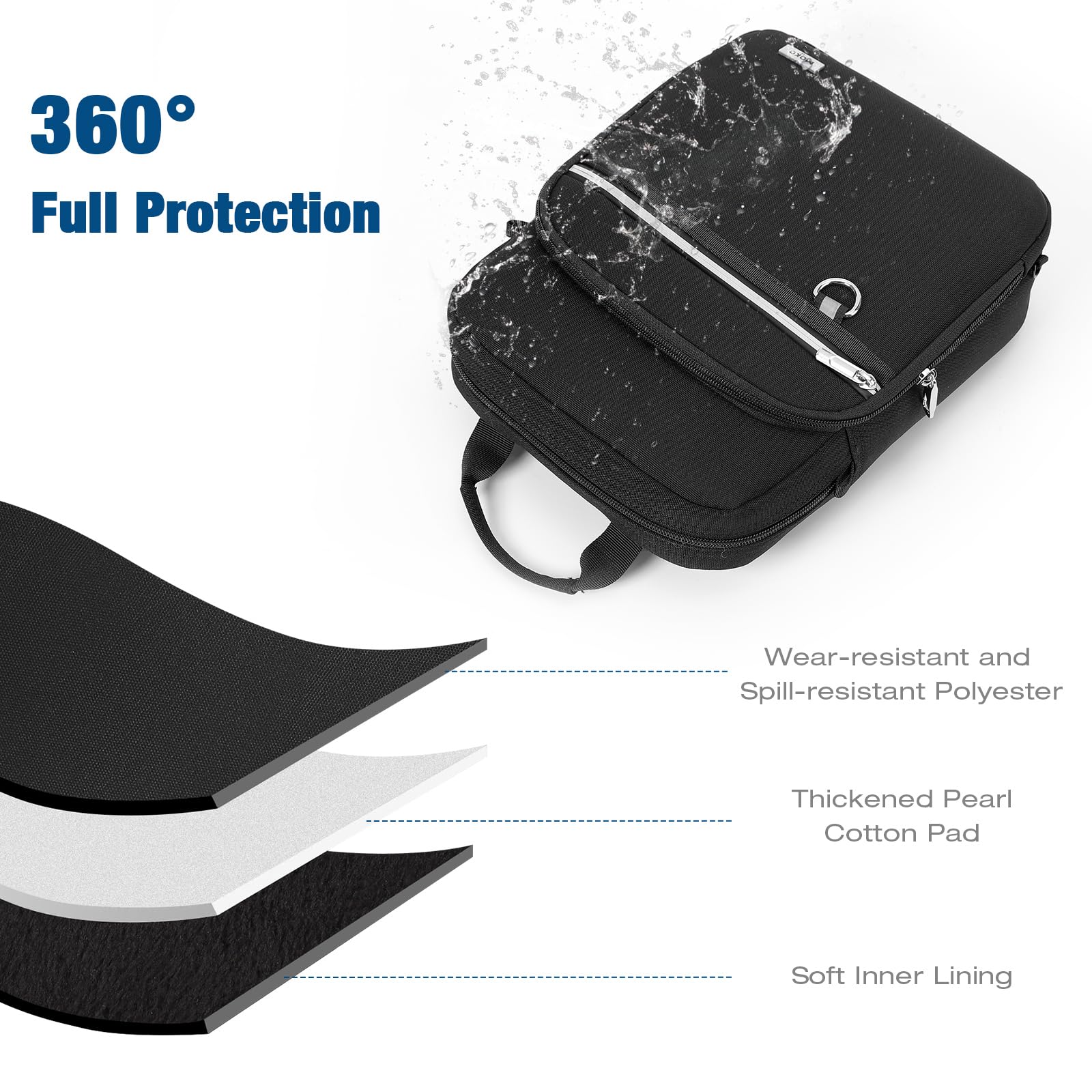 Foto 6 pulgar | Funda Para Tableta Moko De 9 A 11 Pulgadas Para Ipad Pro 11 Y Más  Negra - Venta Internacional.