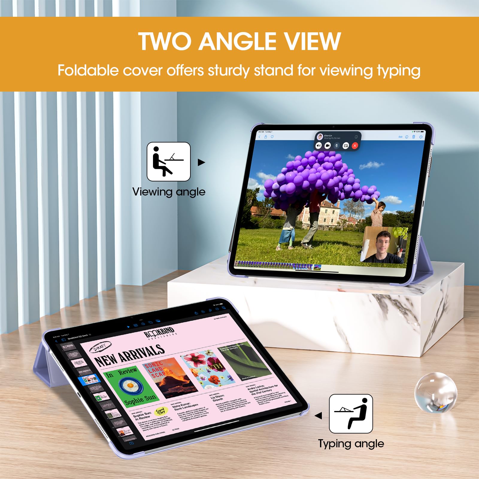 Foto 6 pulgar | Funda Procase Para Ipad Pro 13 (m4) 2024 Con Smart Cover - Venta Internacional.