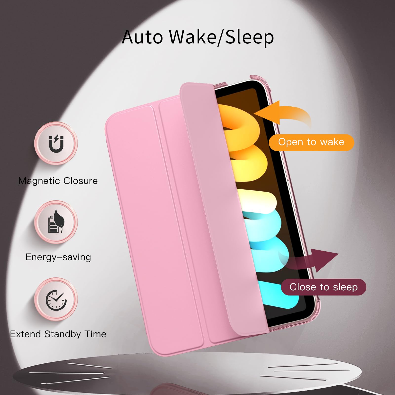 Foto 5 | Funda Moko Para Ipad Mini 7 (a17 Pro) 2024 Y Ipad Mini 6 2021 - Venta Internacional.