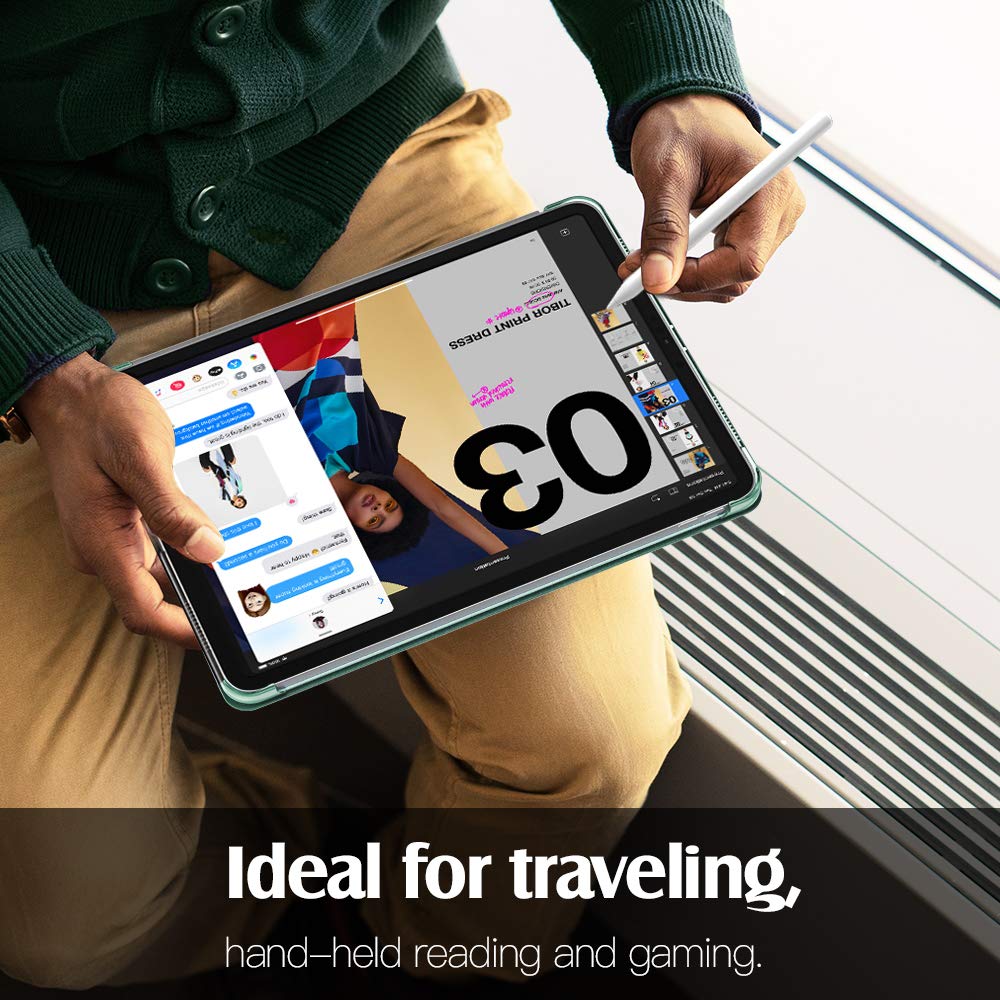 Foto 5 | Funda Para Ipad Air De 11 Pulgadas  Tapa Dura  Color Verde Medianoche - Venta Internacional.