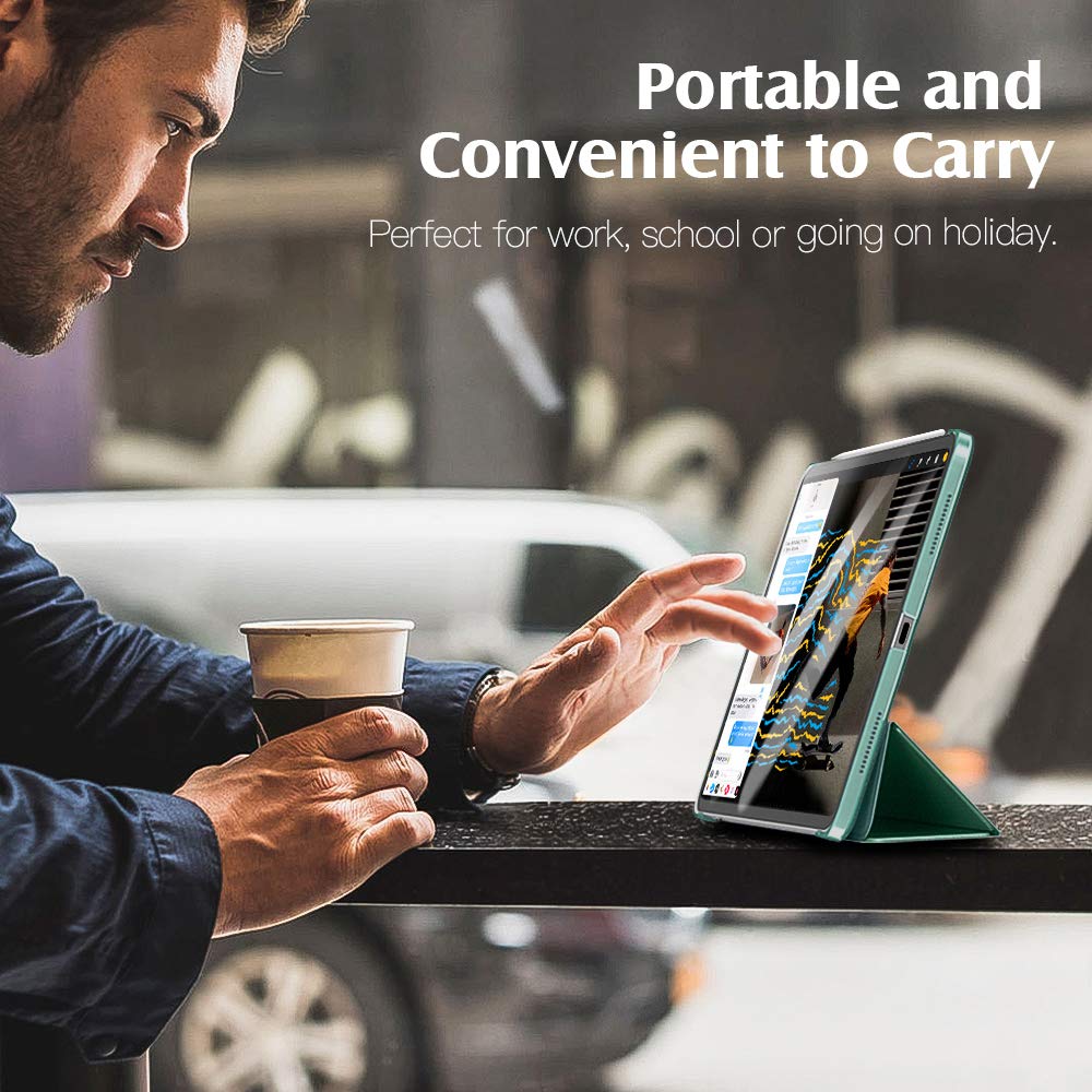 Foto 7 | Funda Para Ipad Air De 11 Pulgadas  Tapa Dura  Color Verde Medianoche - Venta Internacional.