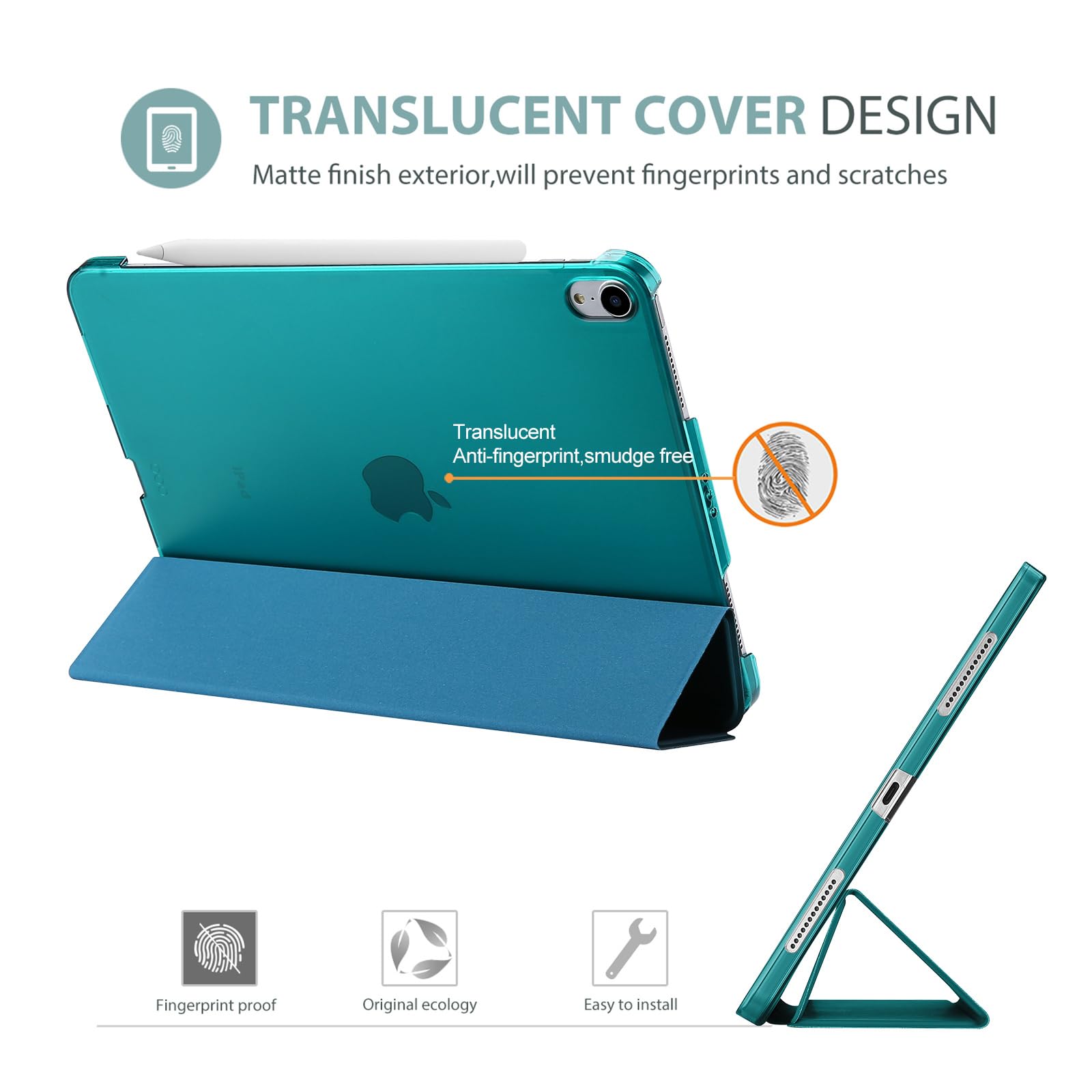 Foto 5 pulgar | Funda Inteligente Procase Para Ipad Air De 11 Pulgadas M3 M2 2025 2024 - Venta Internacional.