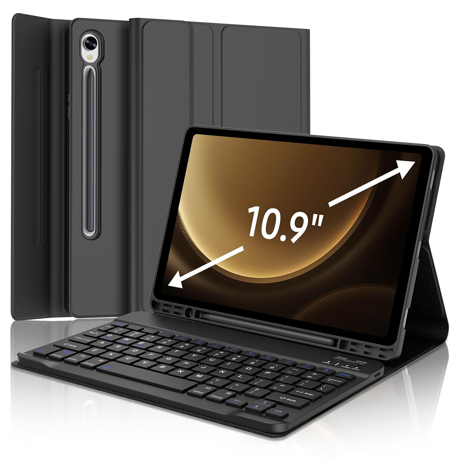 Funda De Teclado Sengbirch Para Samsung Galaxy Tab S10 Fe/s9 Fe - Venta Internacional.