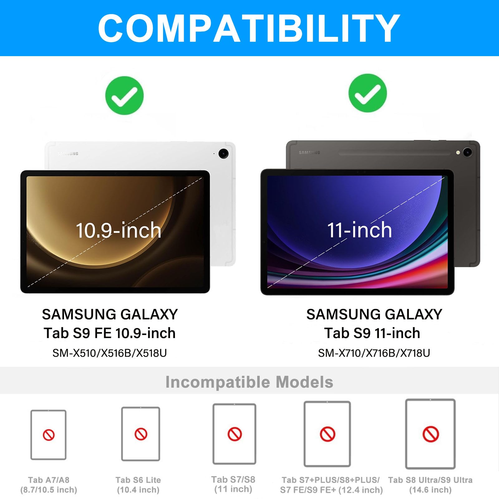 Foto 3 pulgar | Funda De Teclado Sengbirch Para Samsung Galaxy Tab S10 Fe/s9 Fe - Venta Internacional.