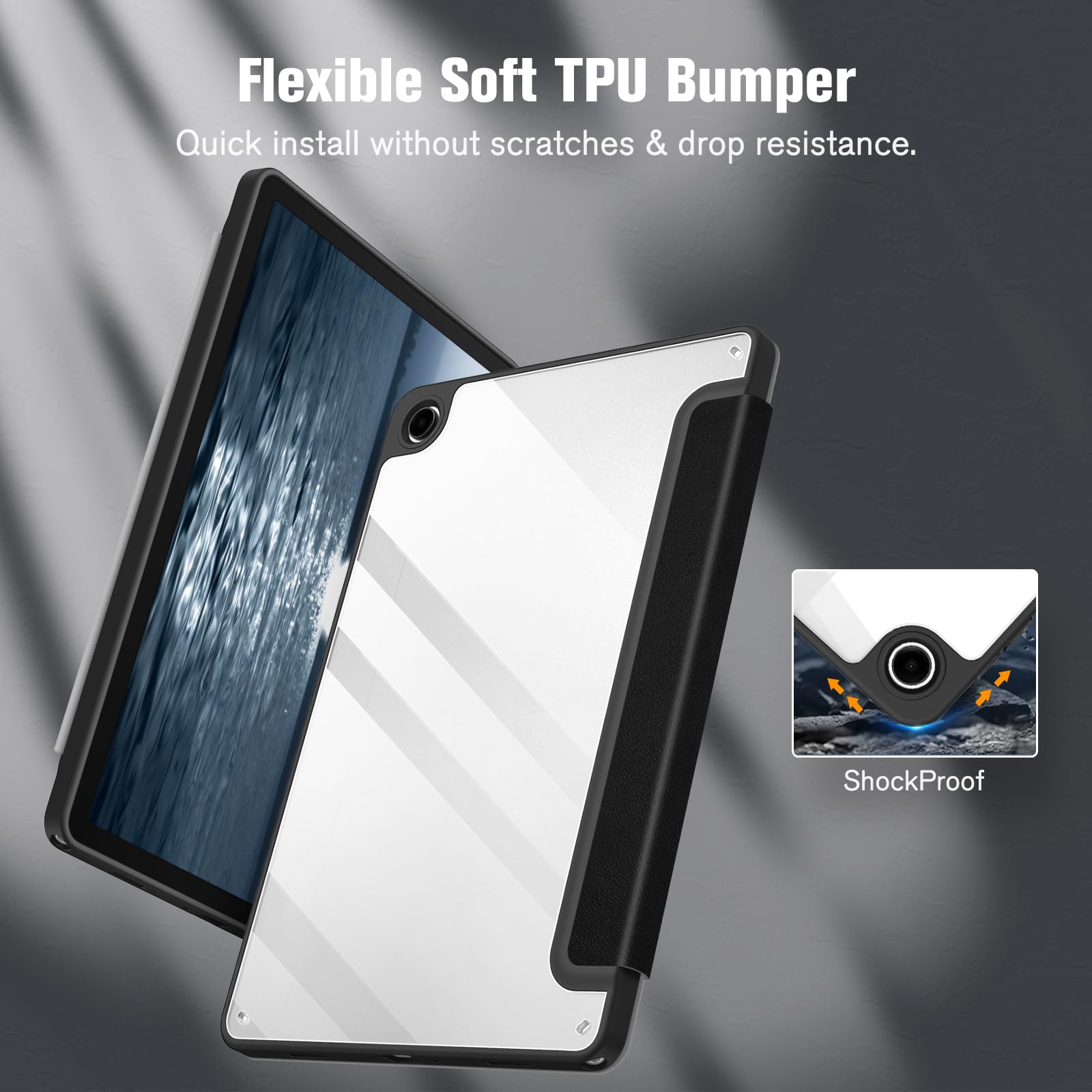 Foto 6 pulgar | Funda Fintie Hybrid Slim Para Samsung Galaxy Tab A9+ 5g De 11 Pulgadas - Venta Internacional.