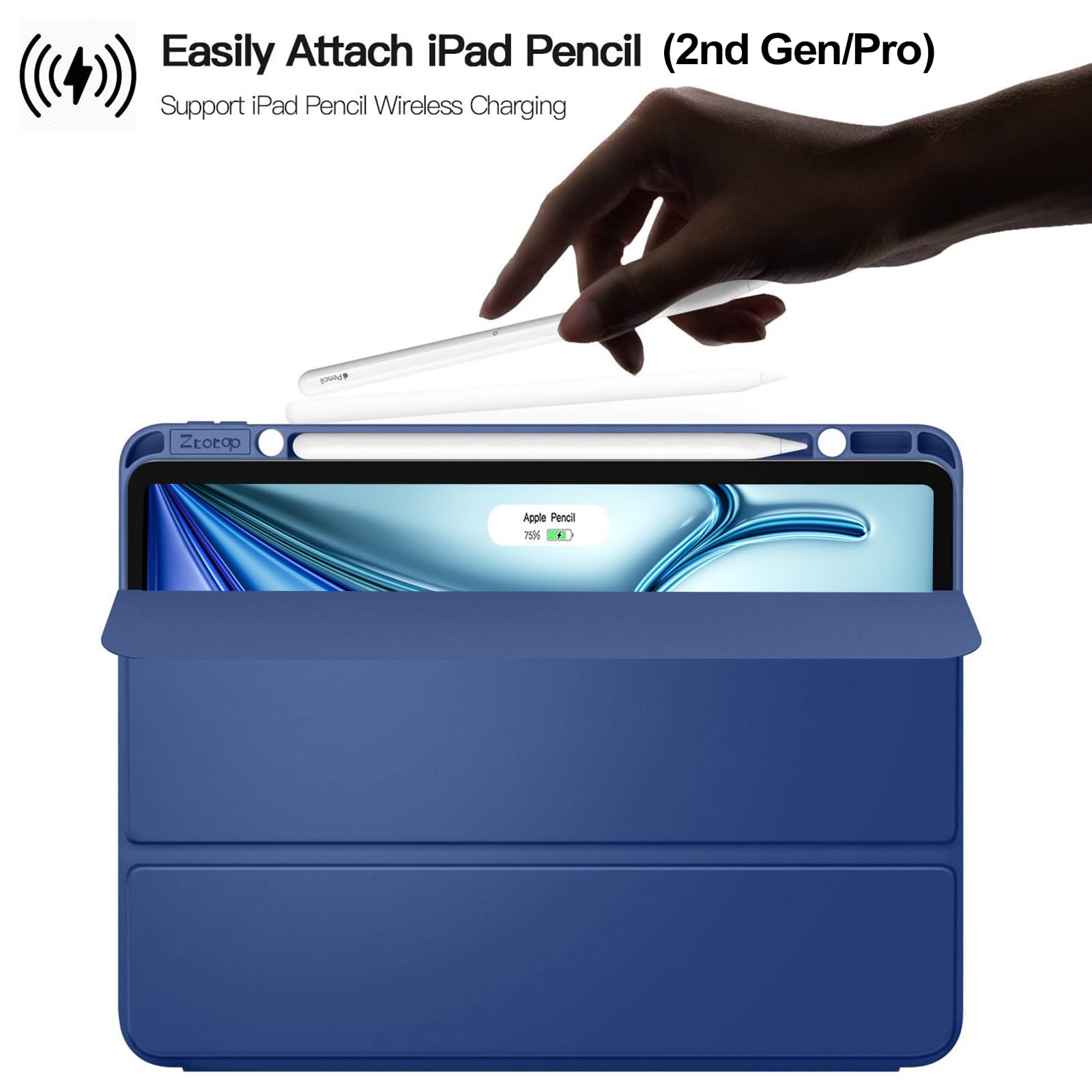 Foto 5 pulgar | Funda Ztotopfundas Para Ipad Pro 12.9 3.ª Generación 2018/ipad Air 13 - Venta Internacional.