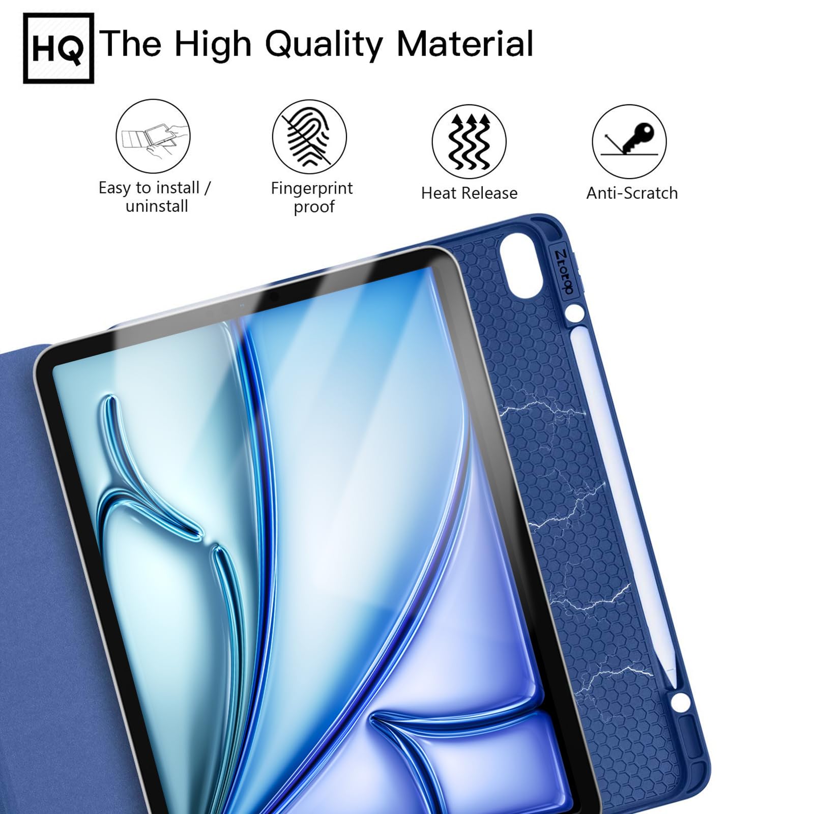 Foto 6 pulgar | Funda Ztotopfundas Para Ipad Pro 12.9 3.ª Generación 2018/ipad Air 13 - Venta Internacional.