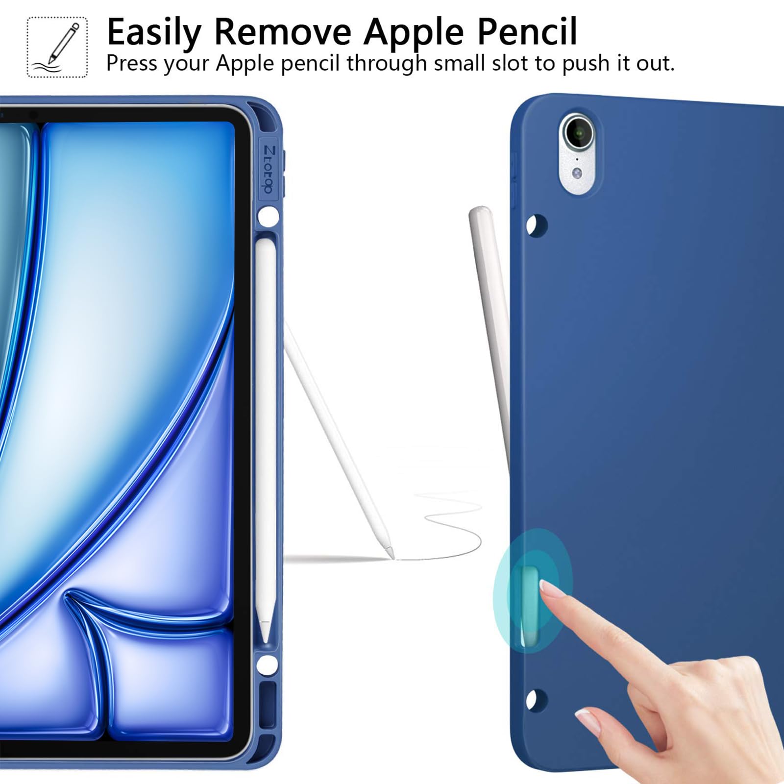 Foto 7 pulgar | Funda Ztotopfundas Para Ipad Pro 12.9 3.ª Generación 2018/ipad Air 13 - Venta Internacional.