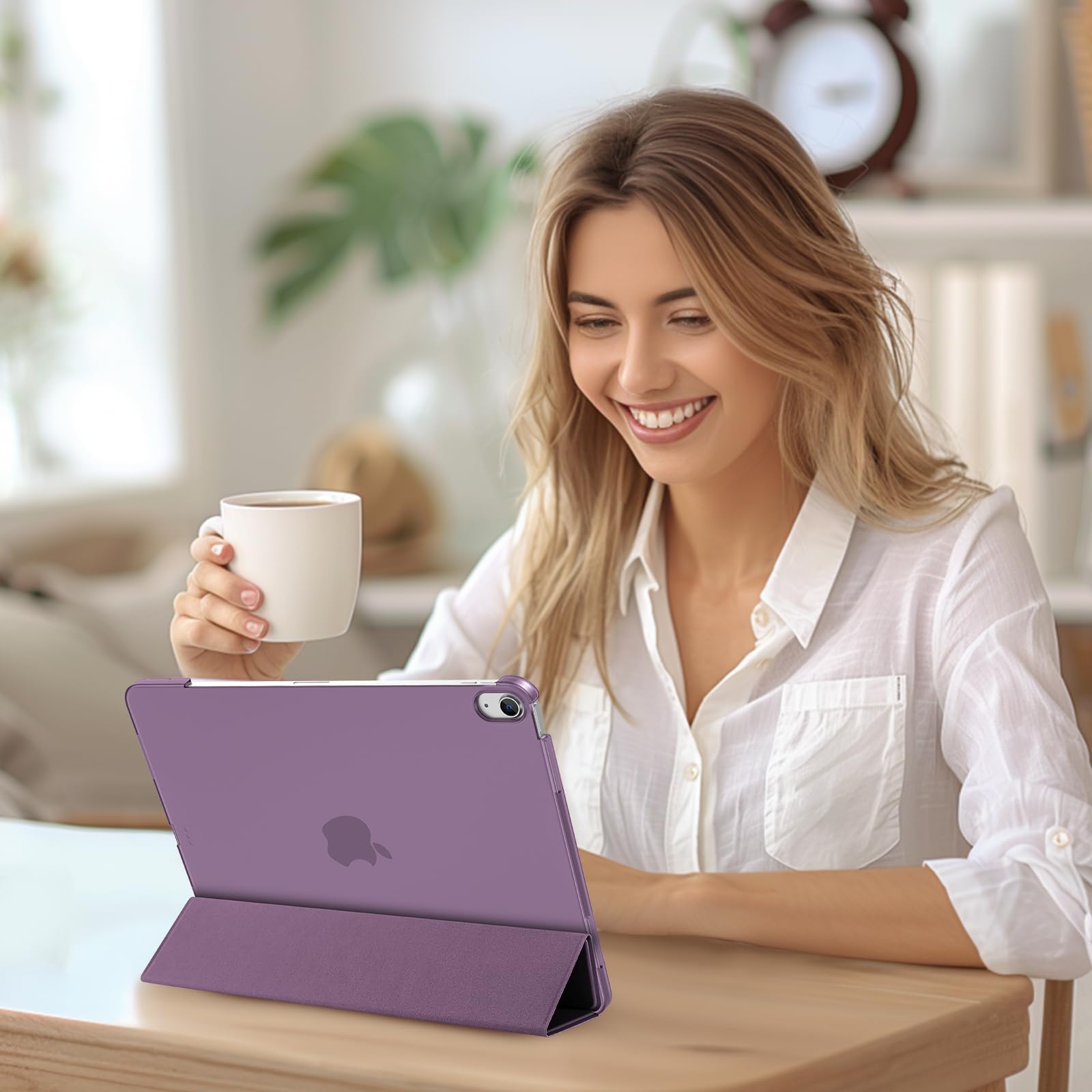 Foto 4 pulgar | Funda Procase Para Ipad Air 13 Pulgadas M3 2025/m2 2024 Morado Oscuro - Venta Internacional.