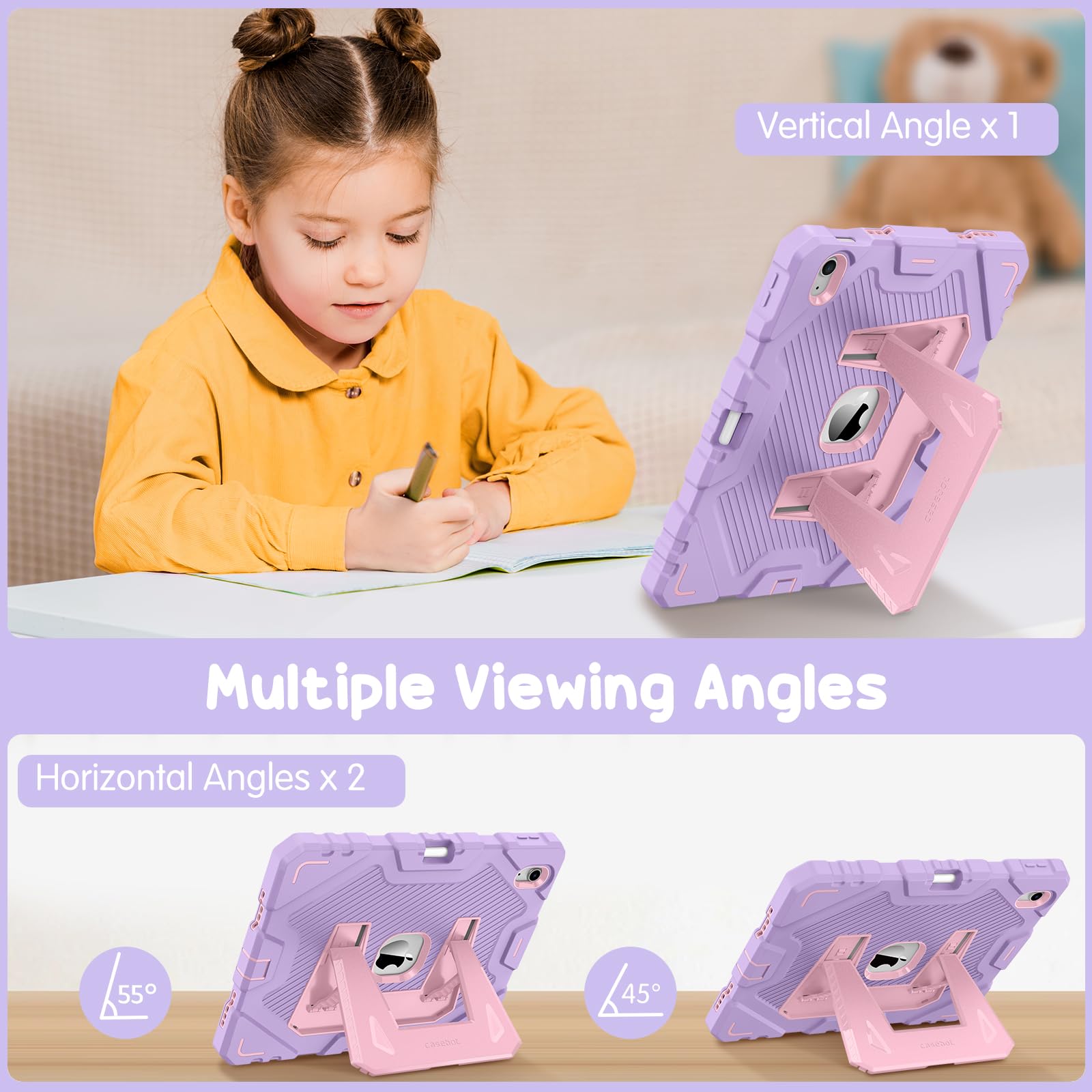 Foto 5 pulgar | Funda Fintie  Apta Para Niños  Para Ipad 11ª Generación 11'' Y 10ª Generación 10.9'' - Venta Internacional.