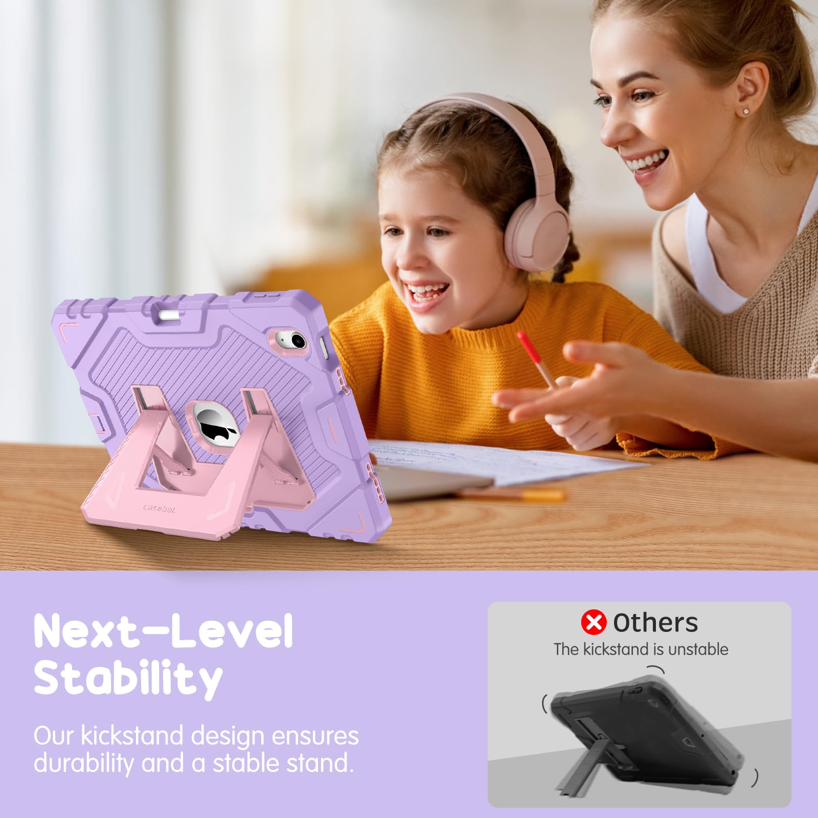 Foto 5 | Funda Fintie  Apta Para Niños  Para Ipad 11ª Generación 11'' Y 10ª Generación 10.9'' - Venta Internacional.