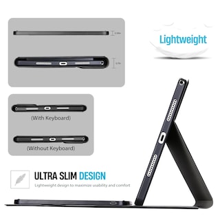 Foto 5 | Funda De Teclado Procase Para Lenovo Tab M11/k11 Lte 11 2024 - Venta Internacional.